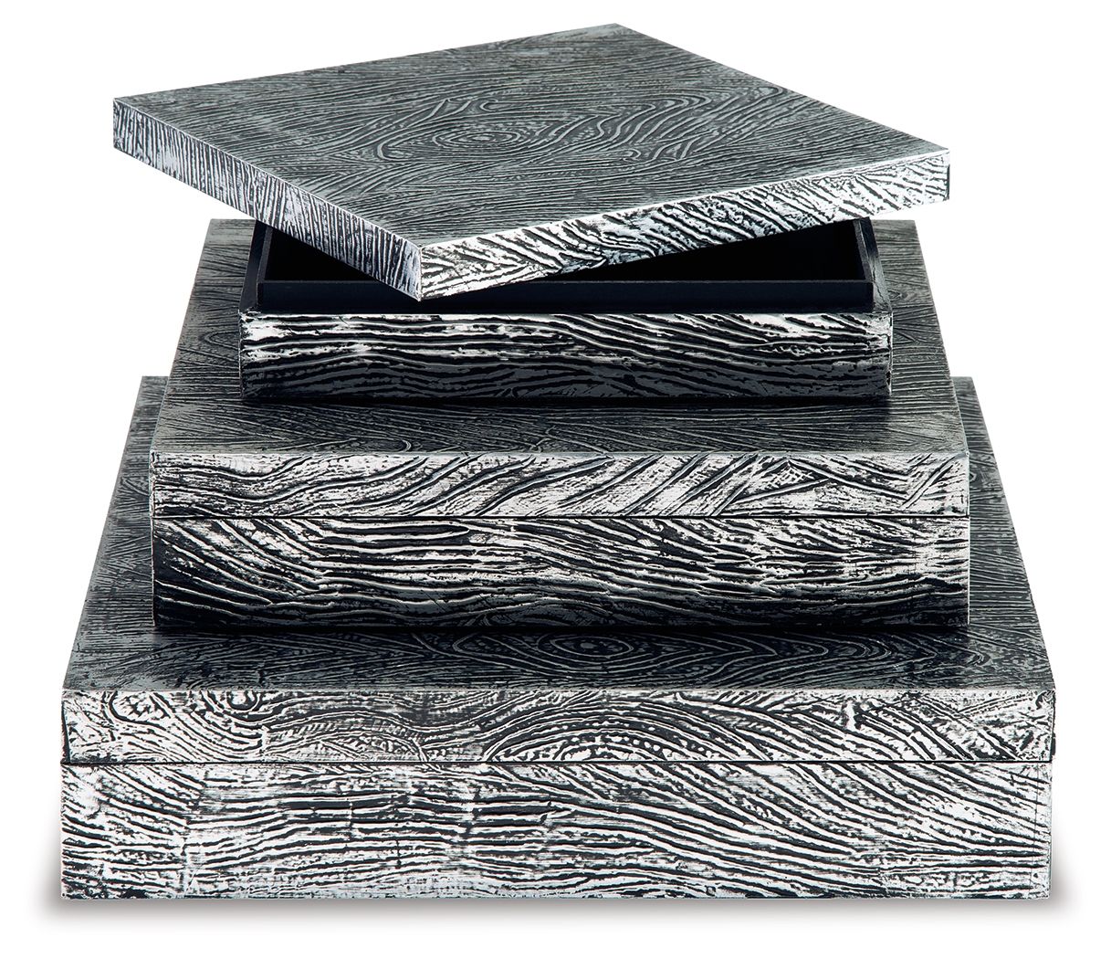 Keldy - Box Set (Set of 3) - Antique Pewter Finish, black, view 5