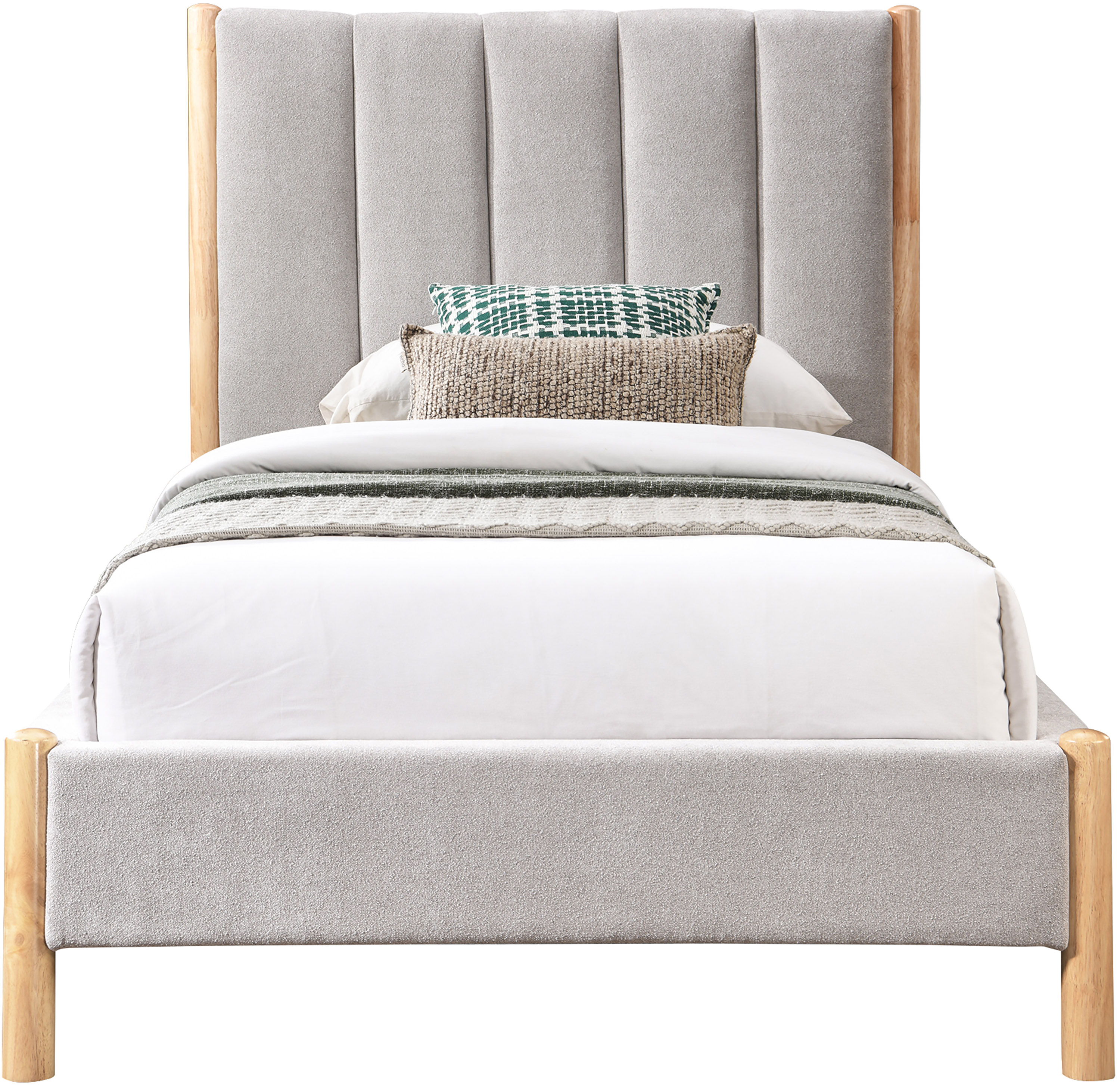 Kona - Twin Bed - Gray