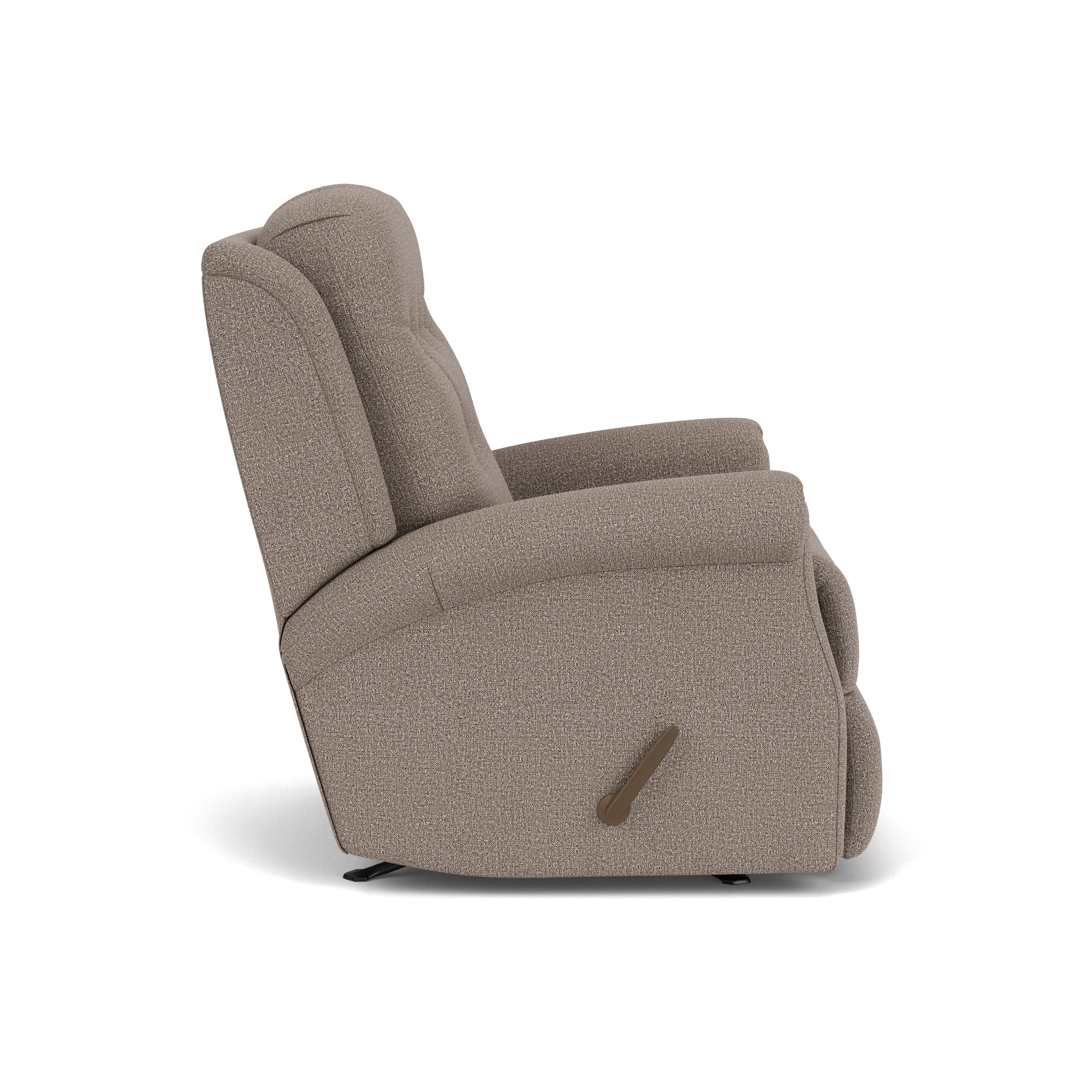 Minnie - Traditional Fabric Recliner, gray, view 5