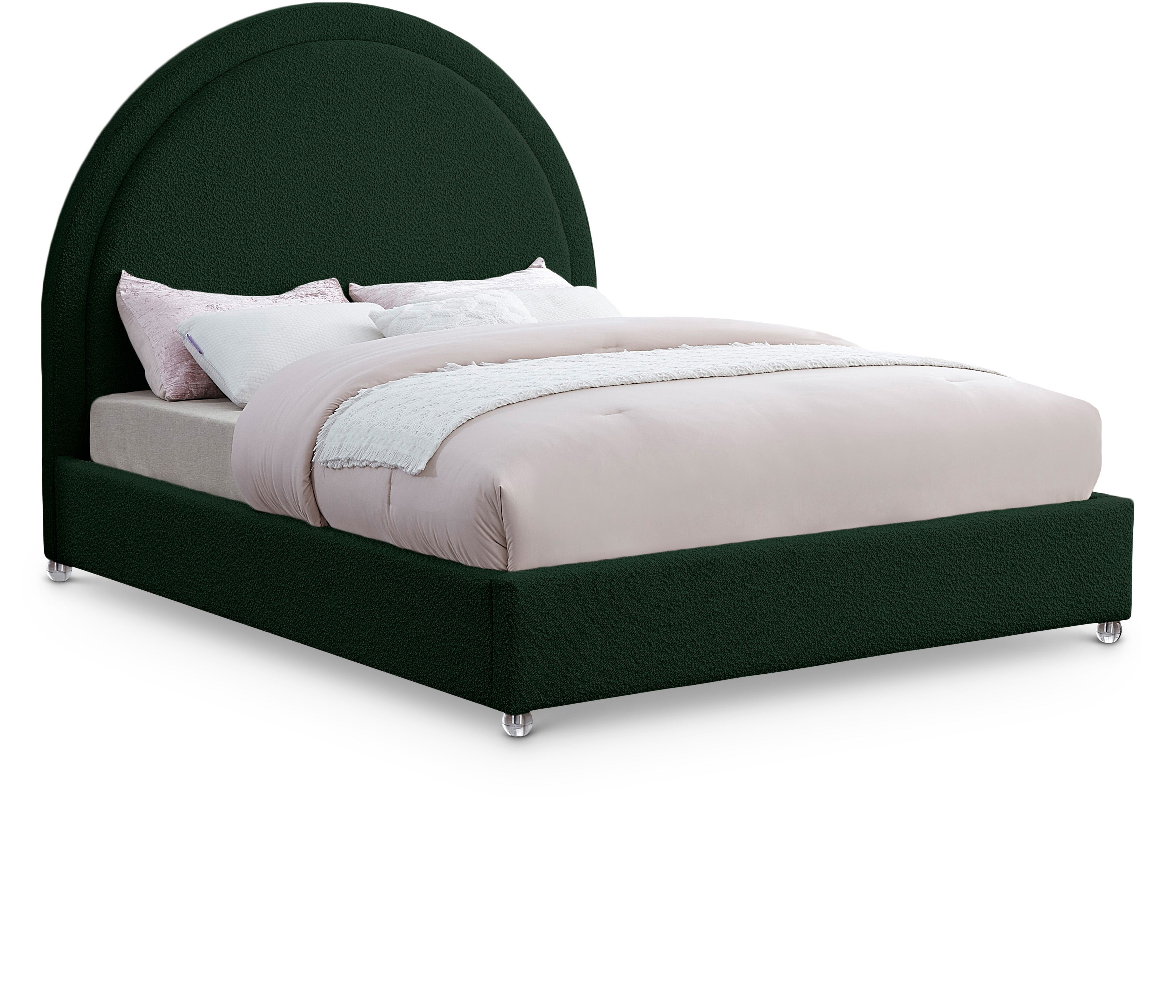 Milo - King Bed - Green