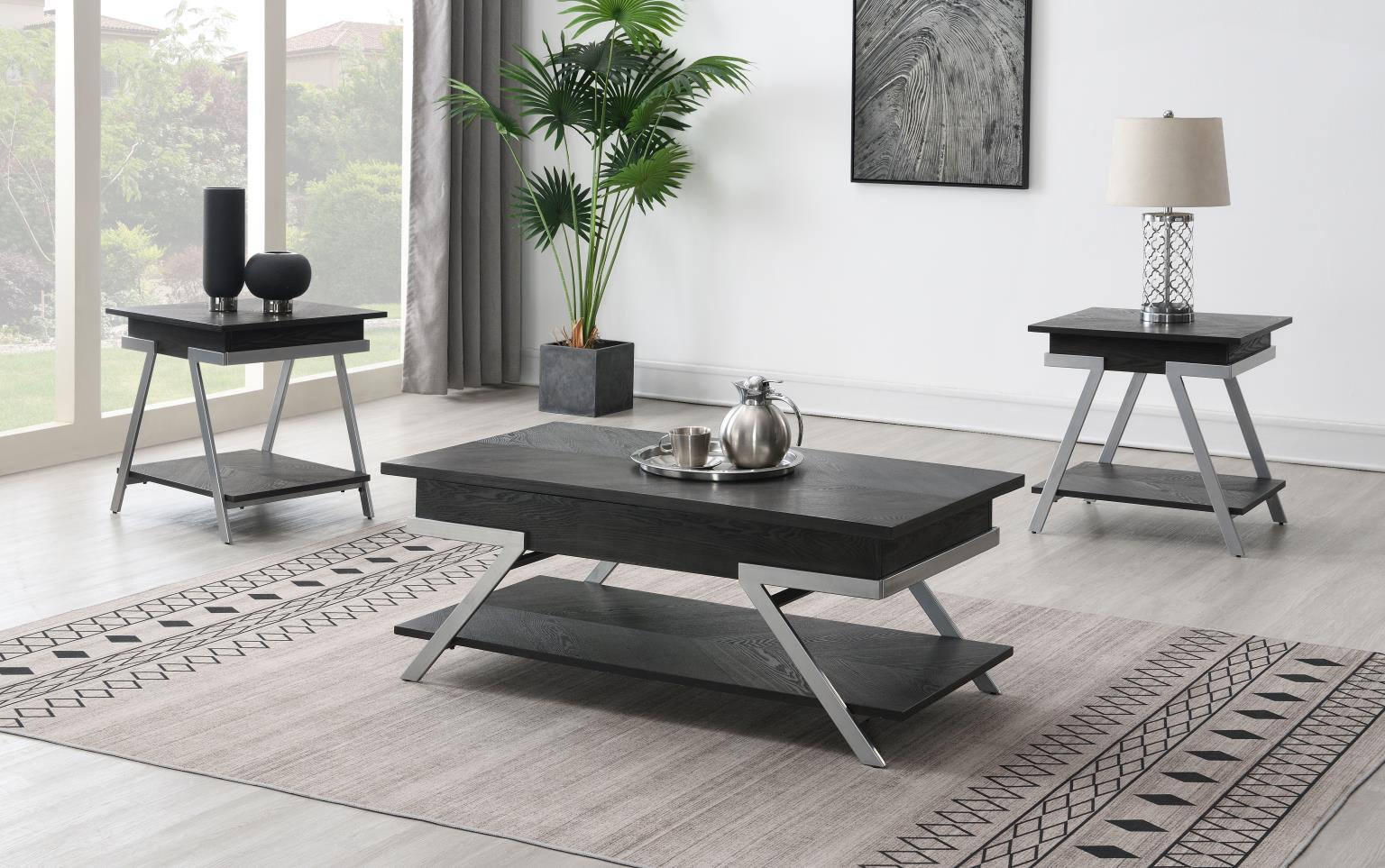 T101 - End Table - Gray
