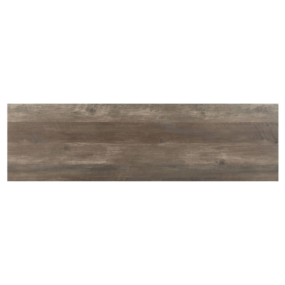 Nantan - 21" TV Stand - Rustic Oak & Black, black, view 5