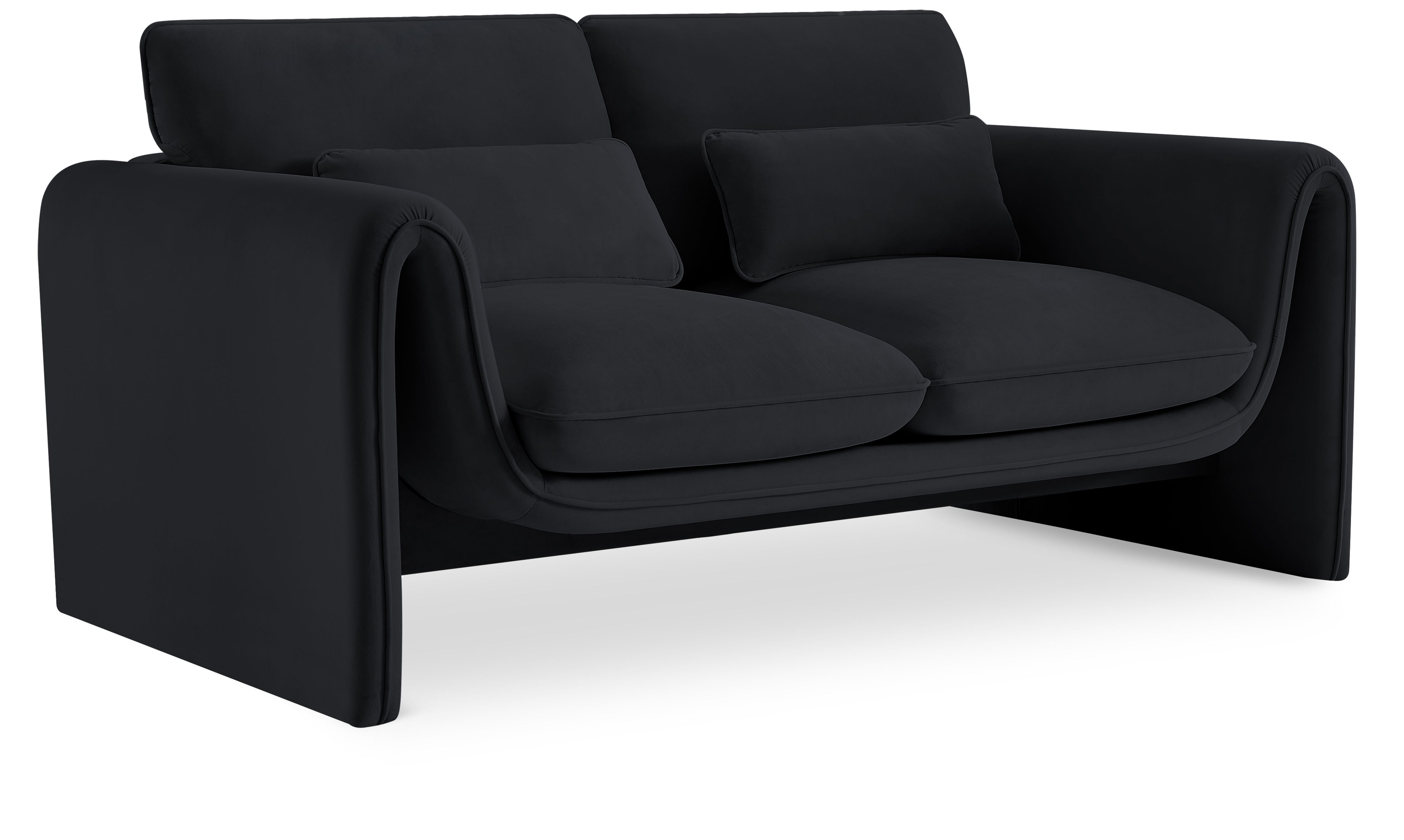 Sloan - Loveseat - Black