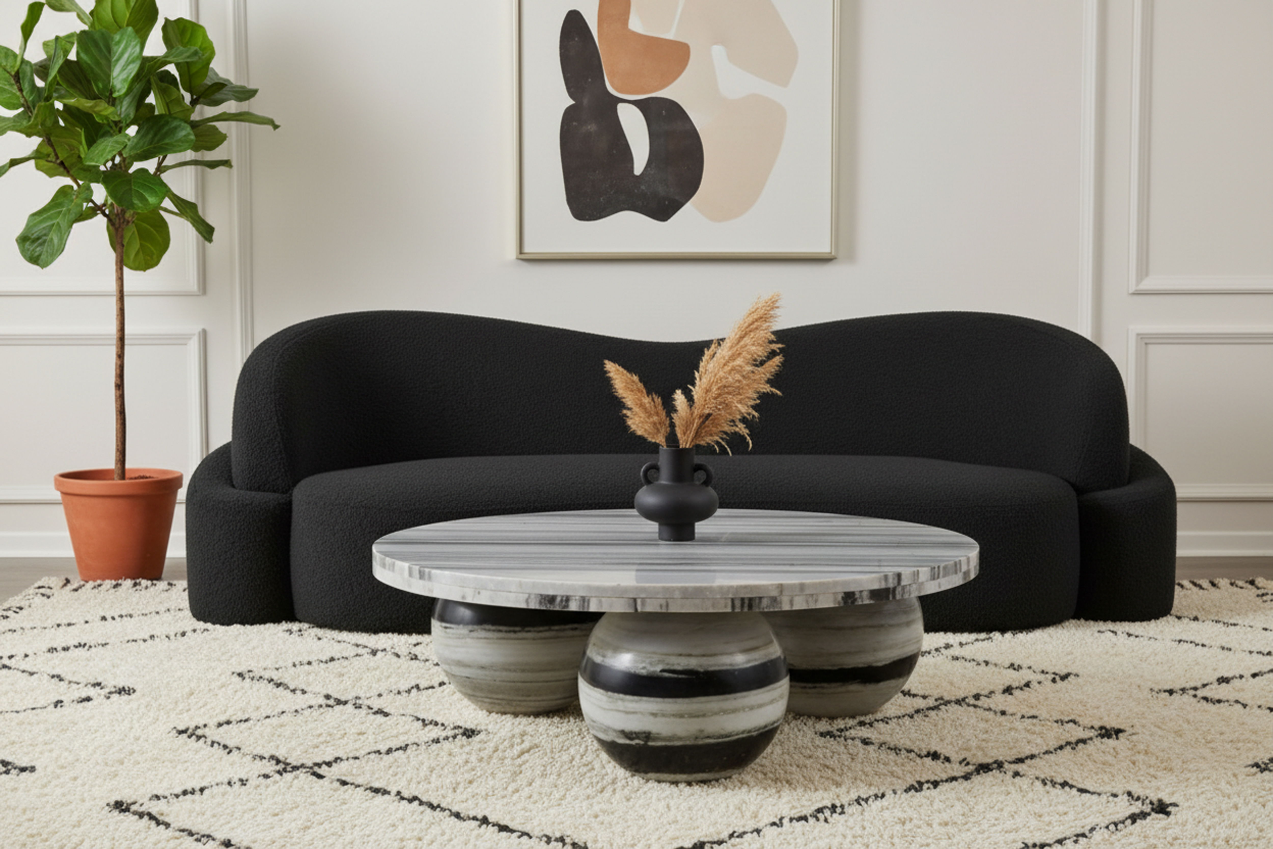 Spherical - Coffee Table (4 Boxes) - Panda