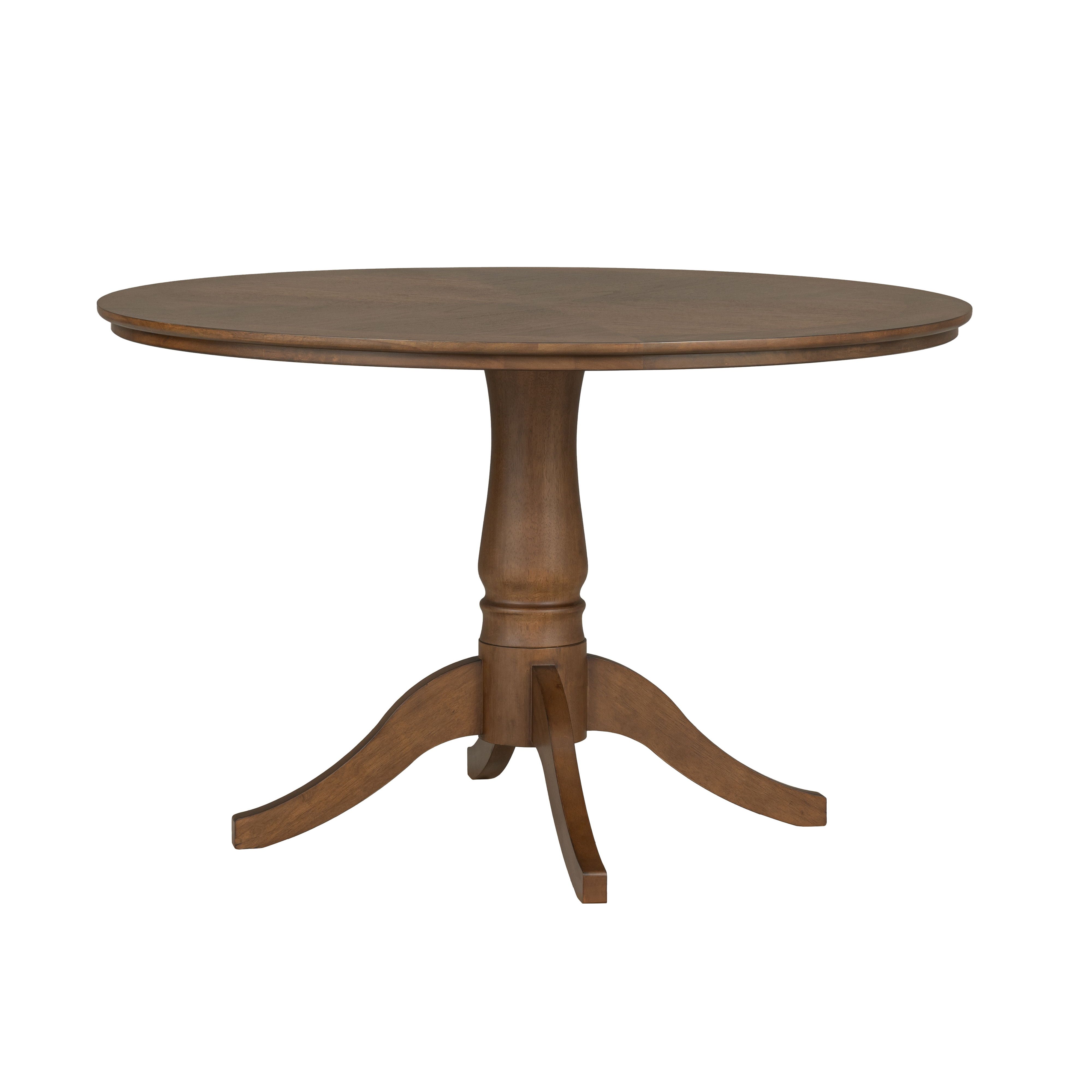 Azalea - Round Dining Table - Walnut, dark brown