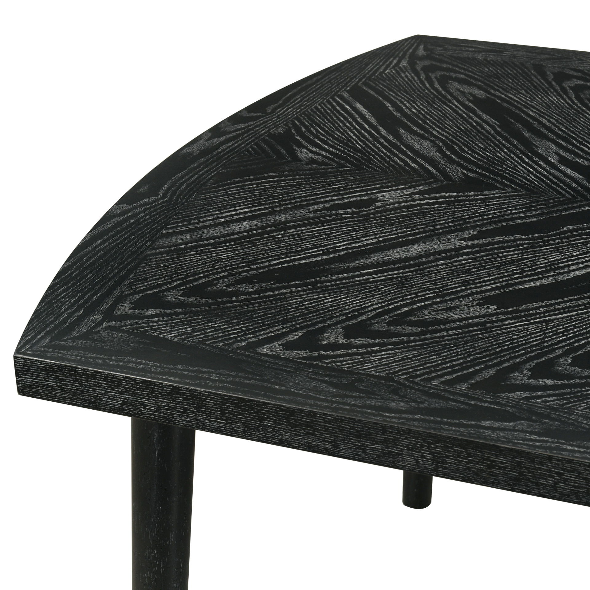 Skyline - Rectangle Dining Table - Onyx, black, view 5