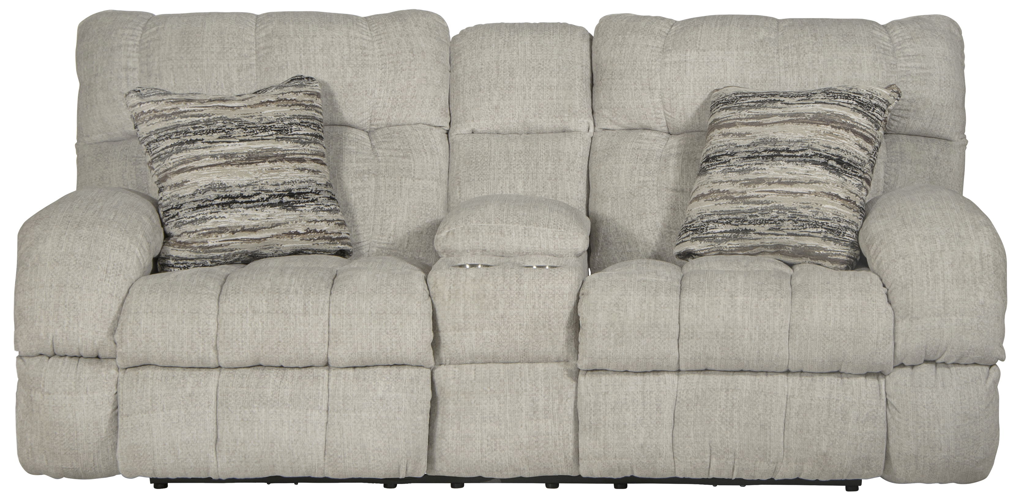 Ashland - Power Lay Flat Reclining Console Loveseat - Buff
