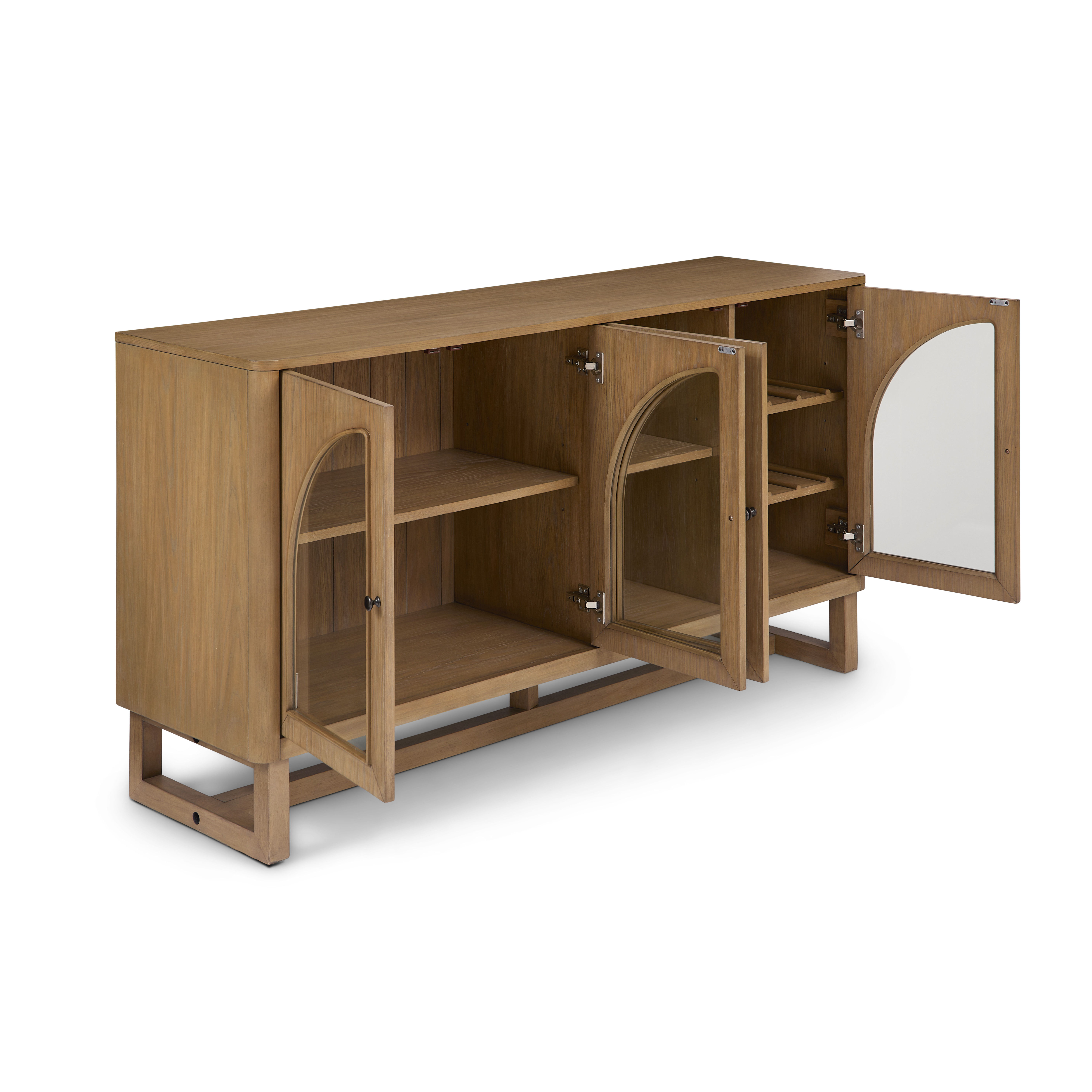 Normandy - Dining Buffet - Light Brown, light brown, view 3