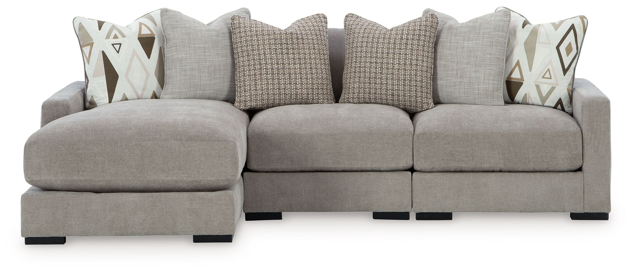 3 Pc · Sofa Sectional With LAF Corner Chaise