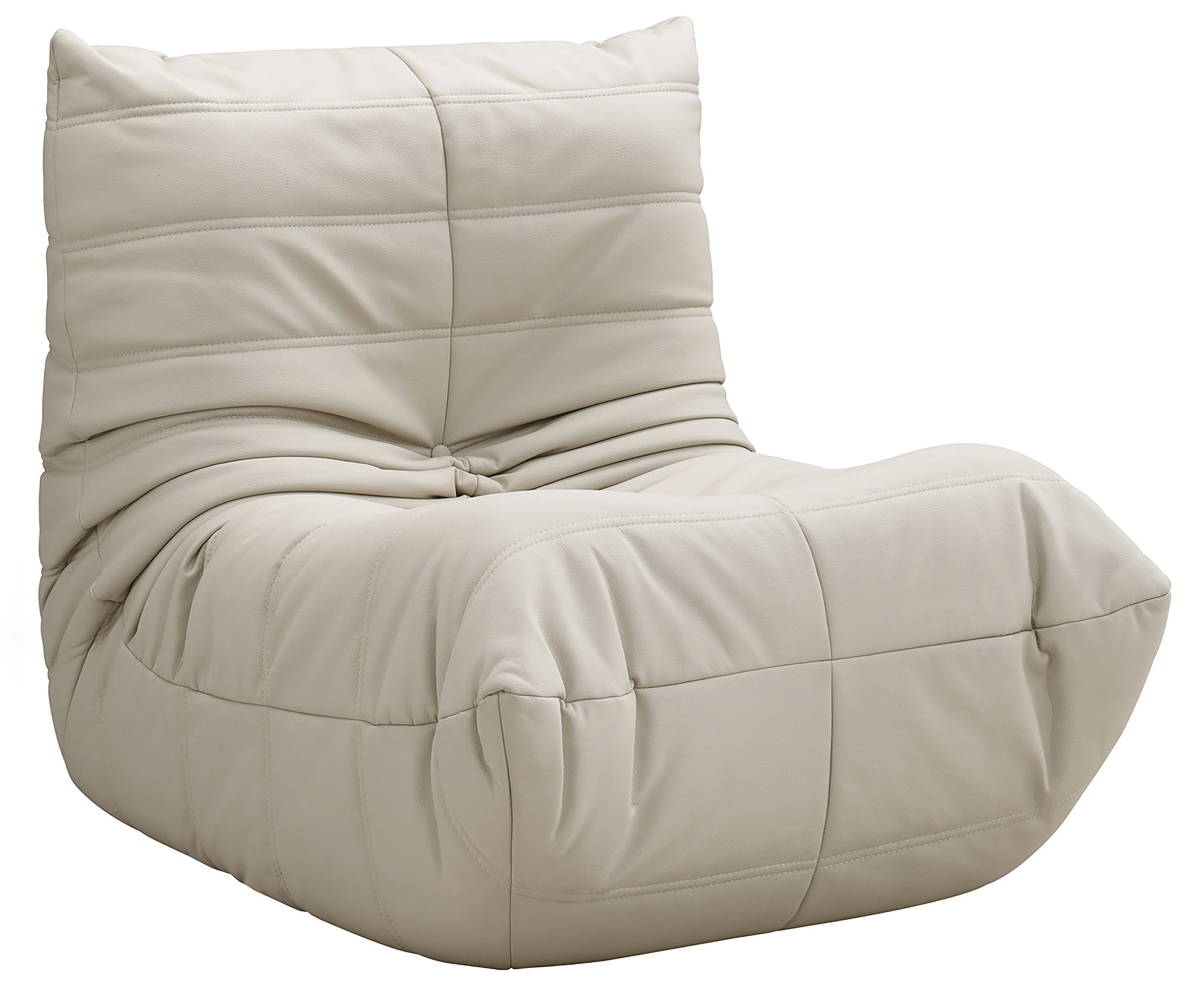 Vegan Leather Upholstered Chair