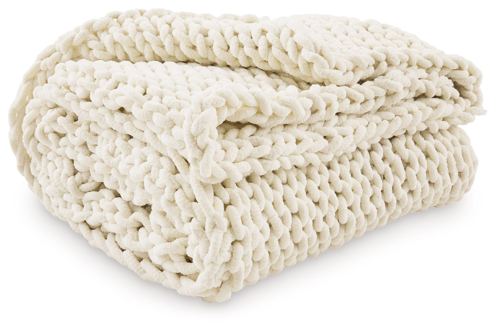 Ashley Chaddon Throw (3/CS) - Ivory