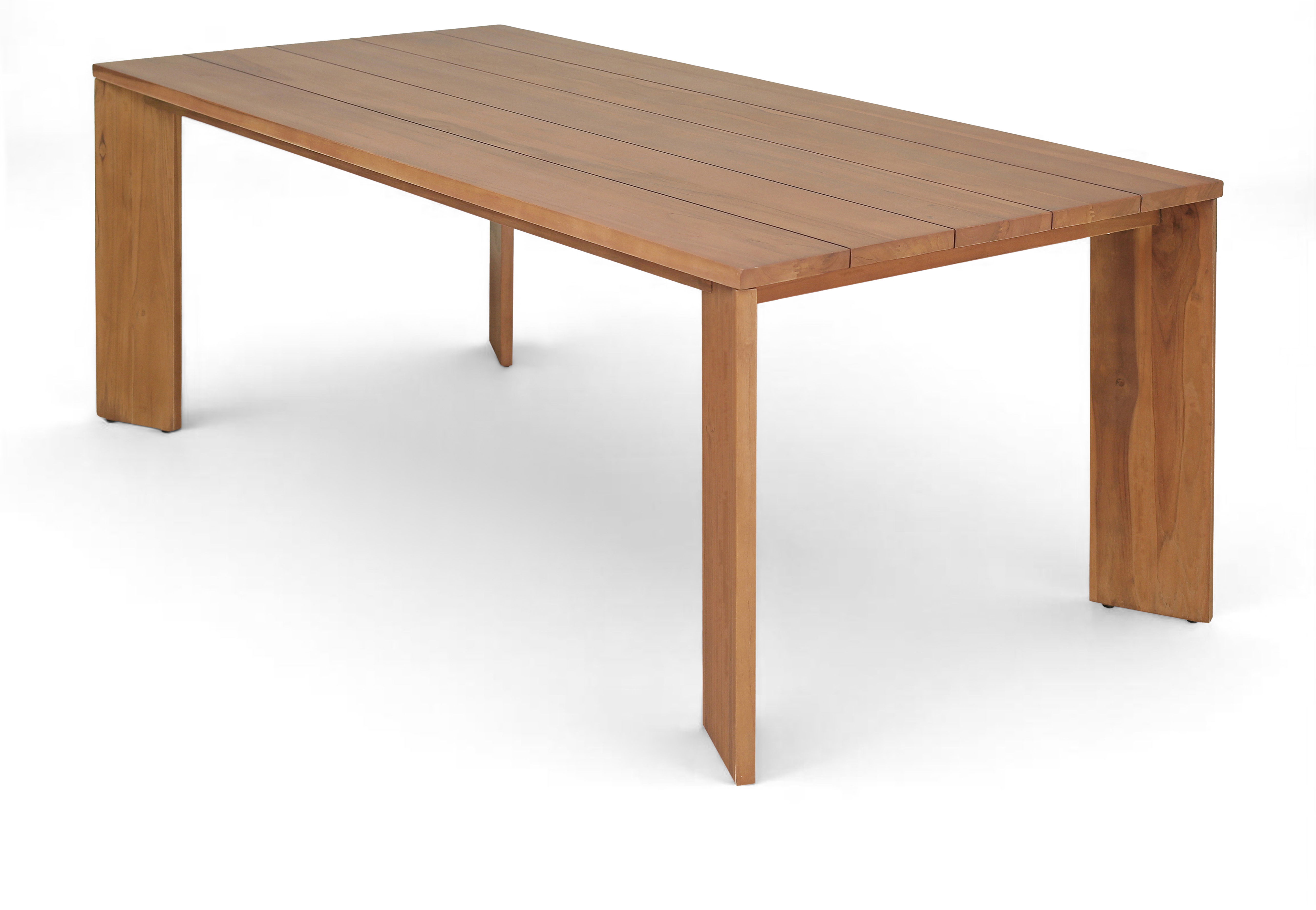 Teak Wood 78.75" Outdoor Patio Dining Table