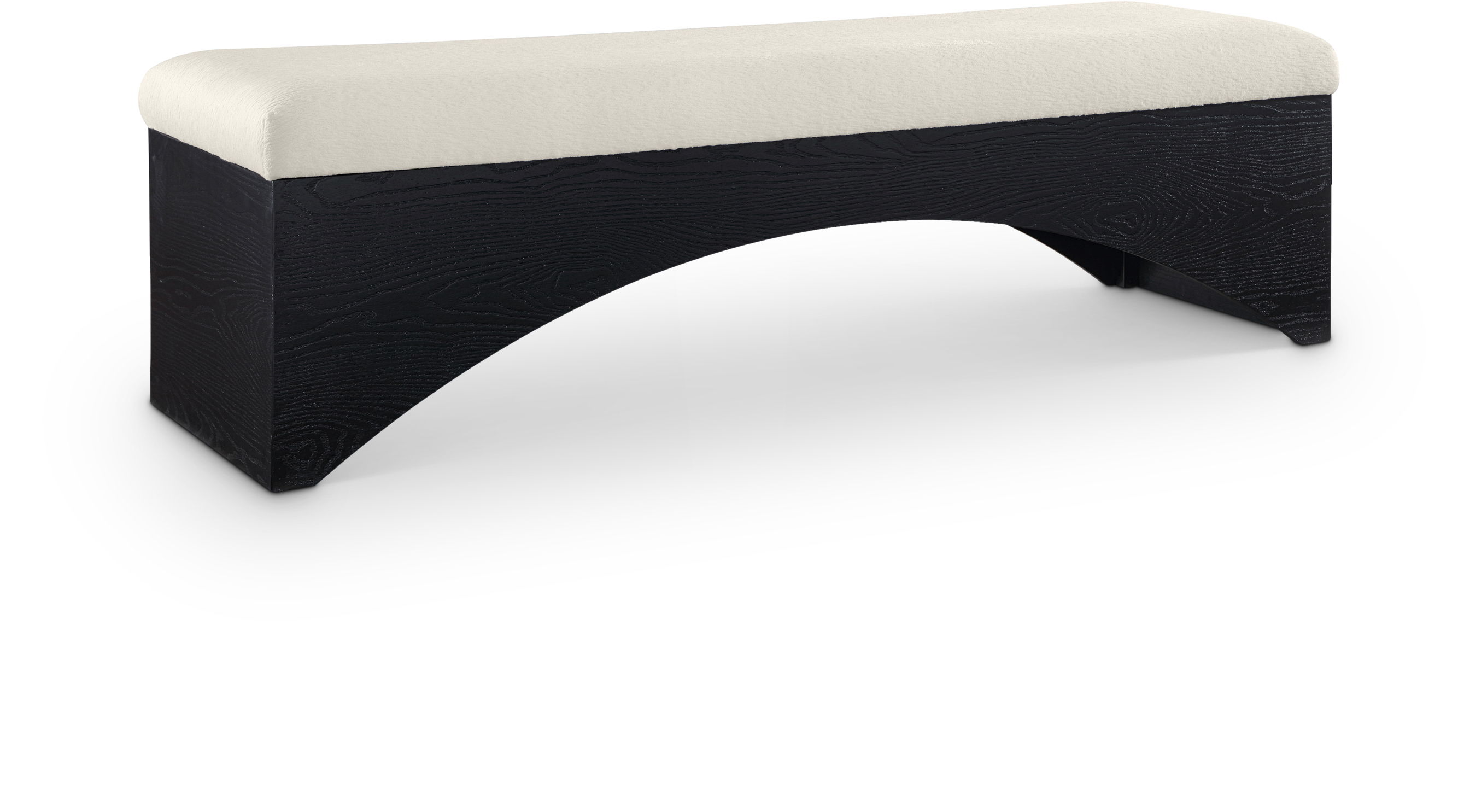 Lawson - Bench With Black Base - Cream
