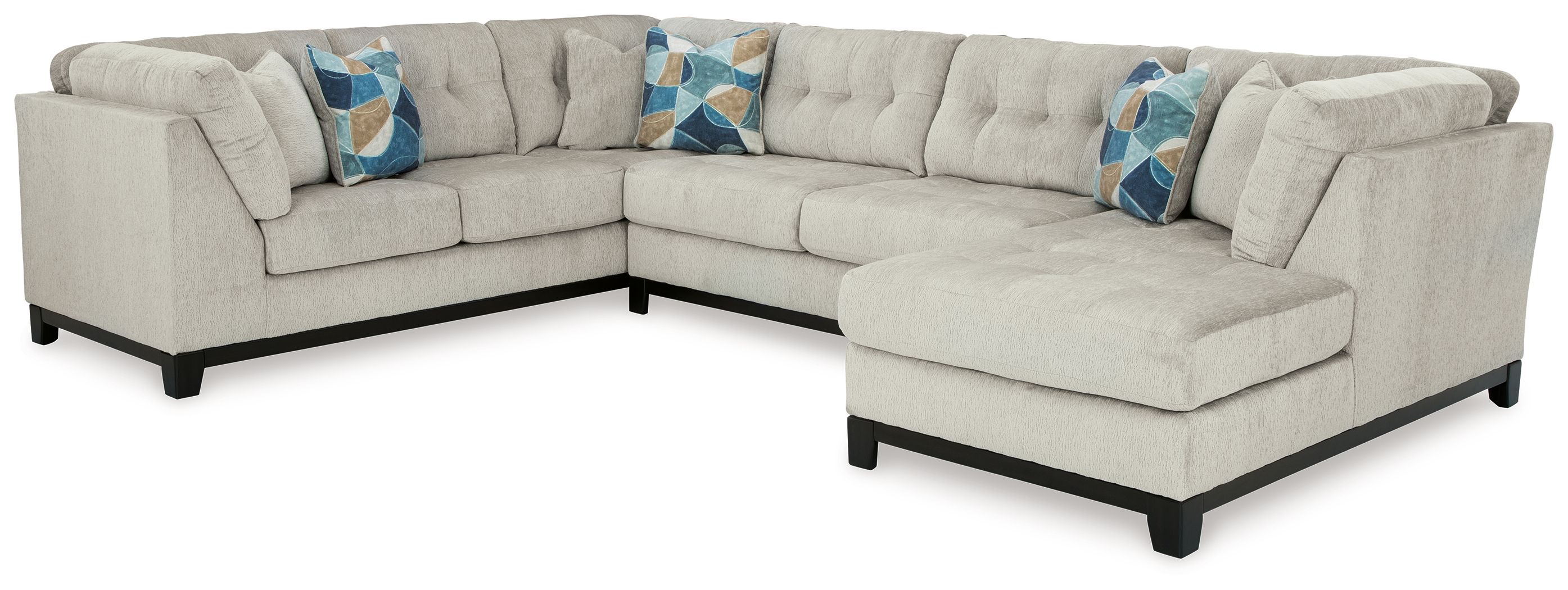 3 Pc · Sectional With Raf Corner Chaise