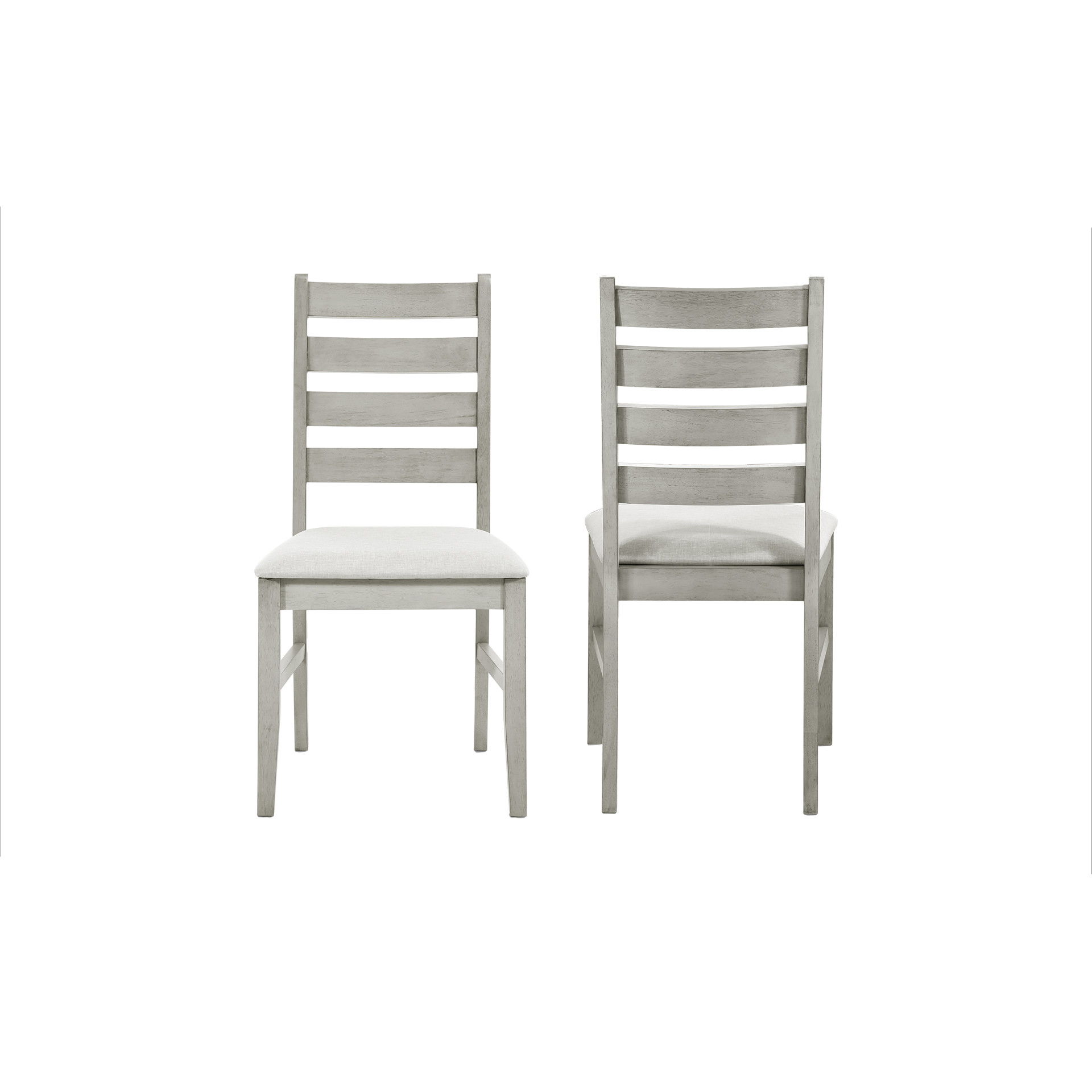Pascal - Ladderback Dining Chair (Set of 2) - Driftwood, light gray, view 7