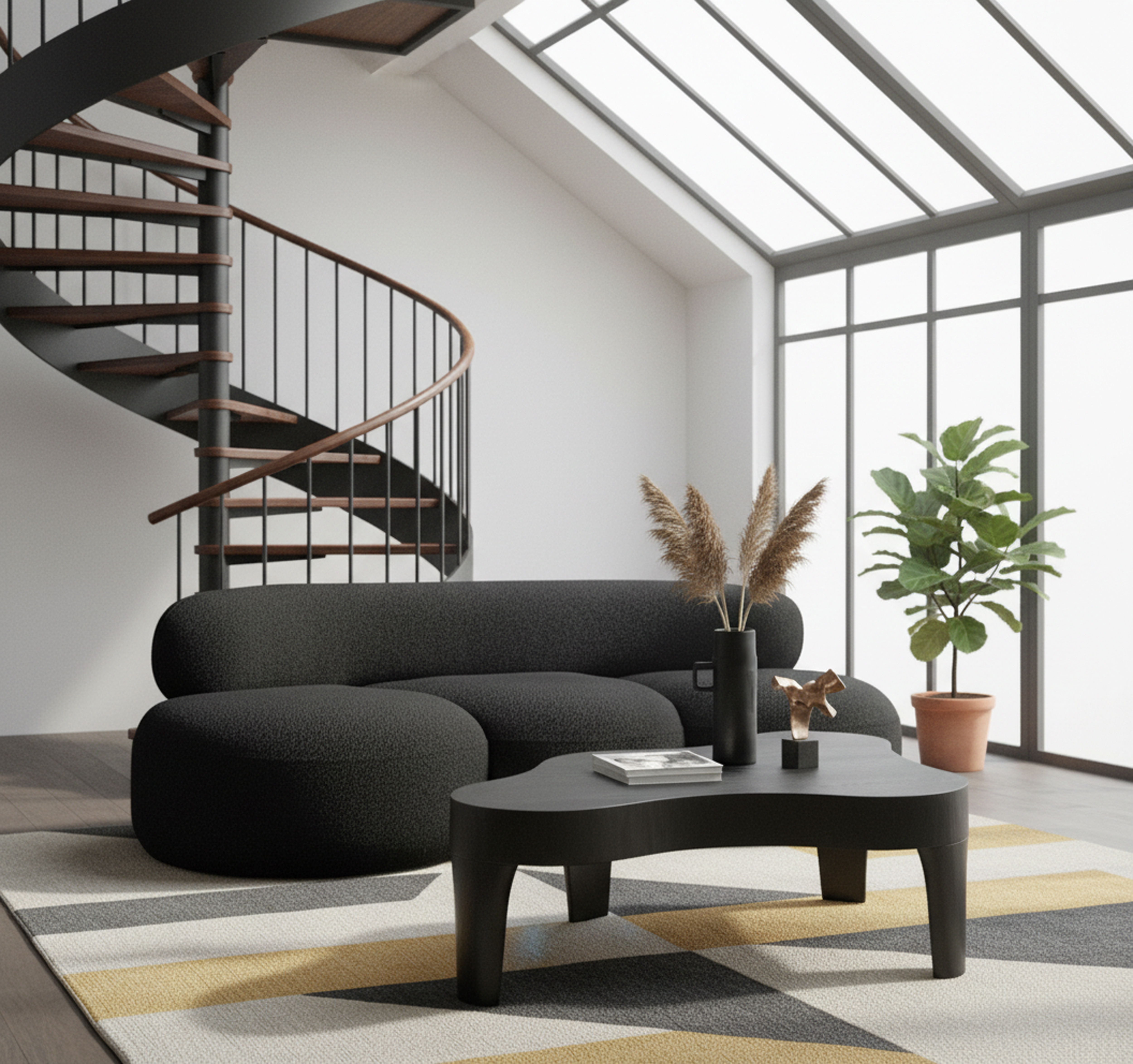 Oakley - Coffee Table - Black