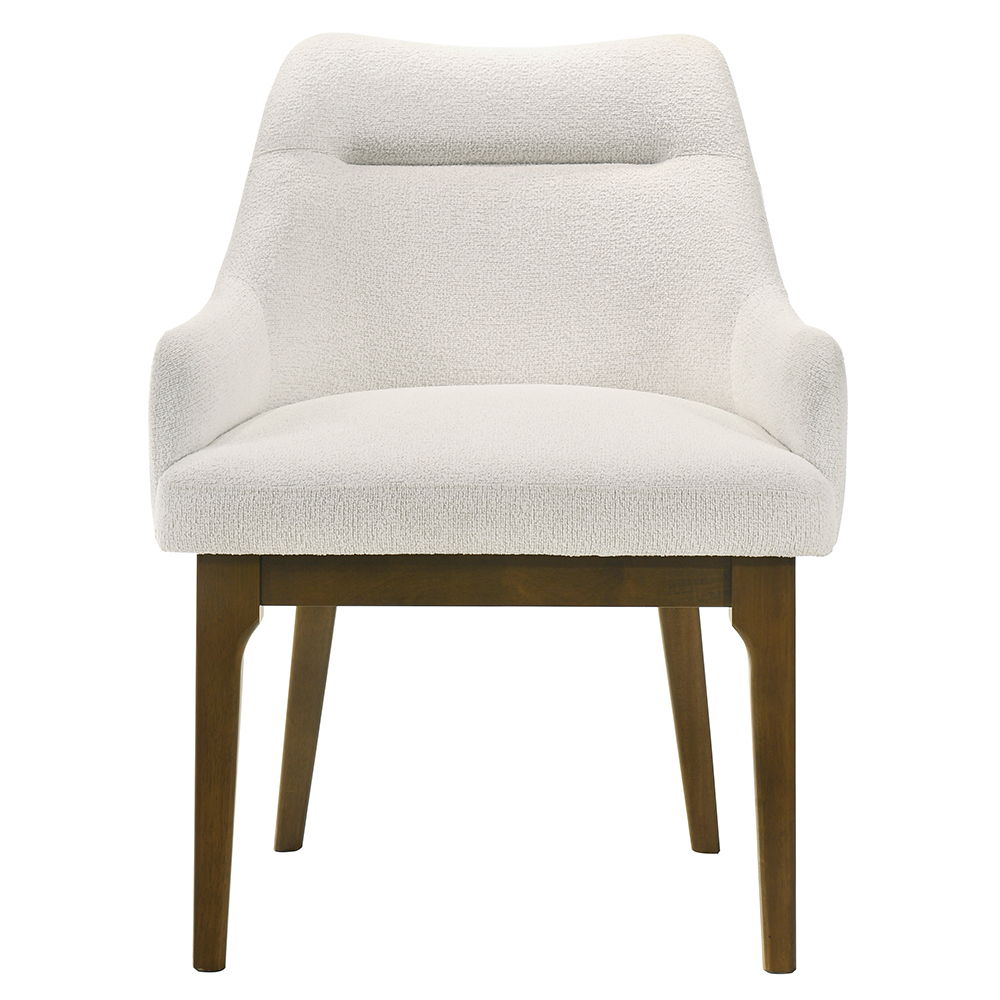 Kasha - Side Chair (Set of 2) - Chenille / Vintage Oak, white, view 3