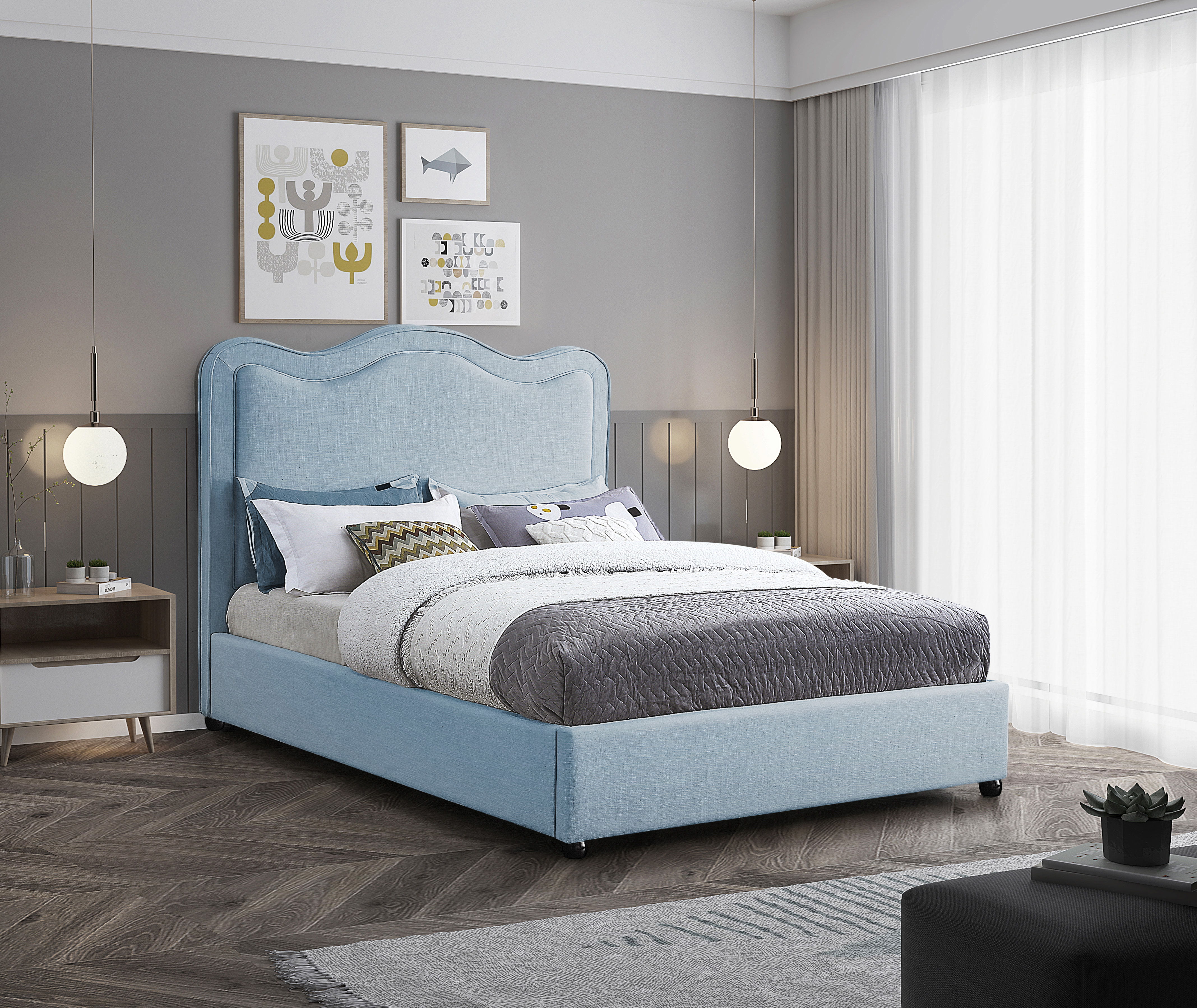 Felix - Queen Bed - Light