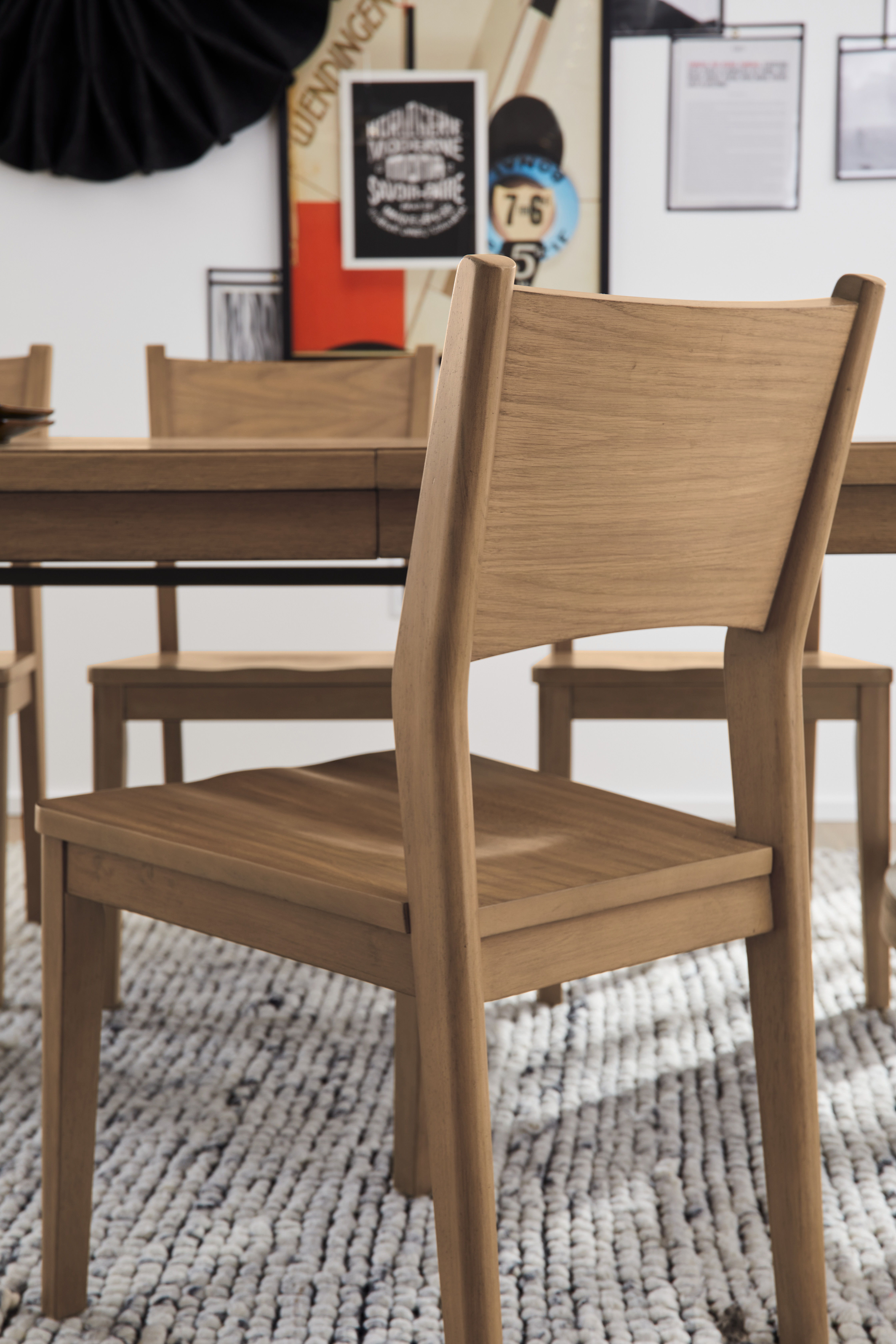 Normandy - Dining Chair (Set of 2) - Light Brown, light brown, view 5