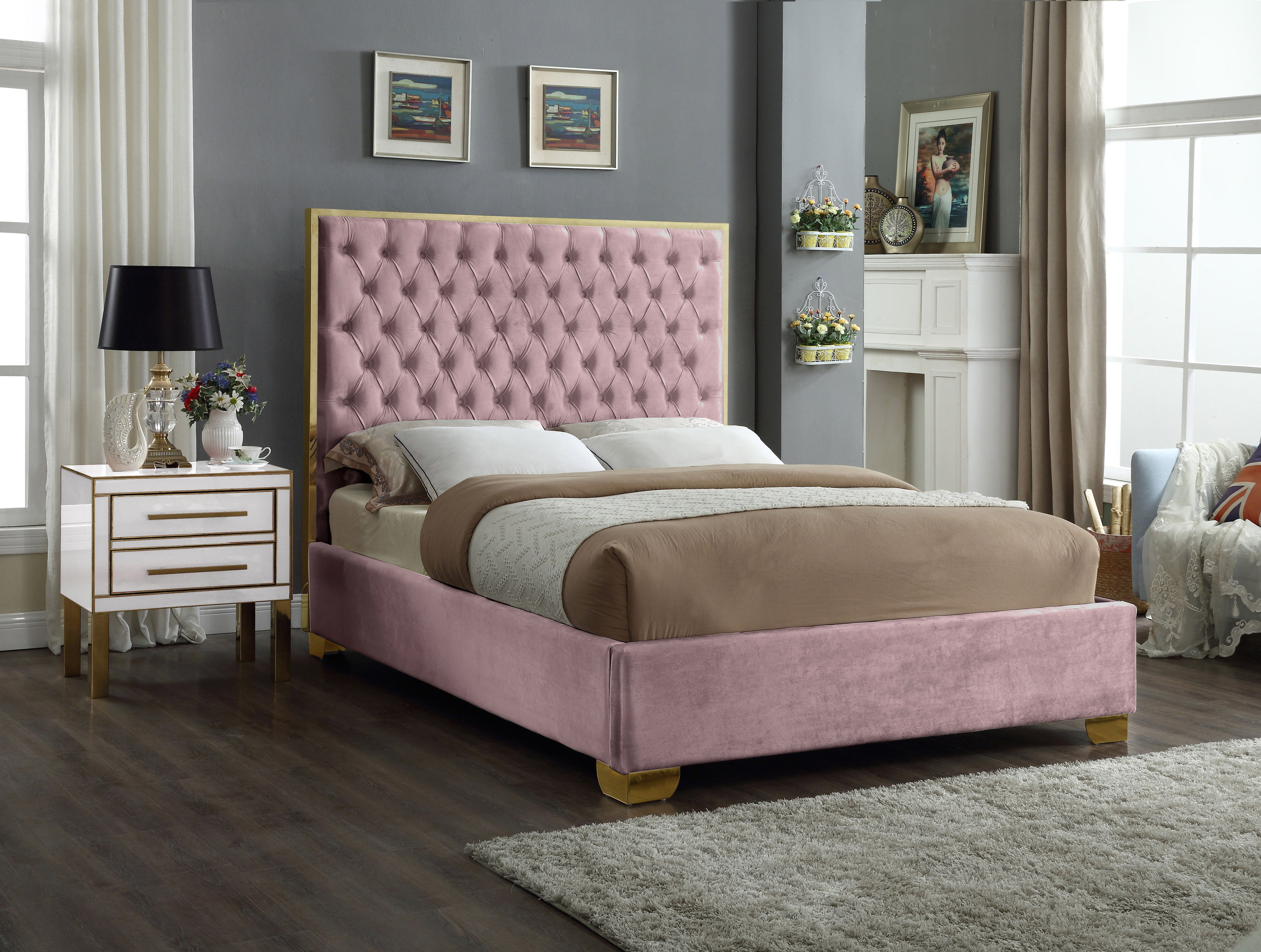Lana - Full Bed - Pink