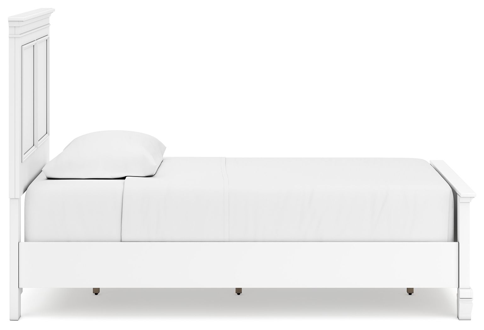 Ashley Furniture Fortman - Twin Panel Bed - White - Image 6