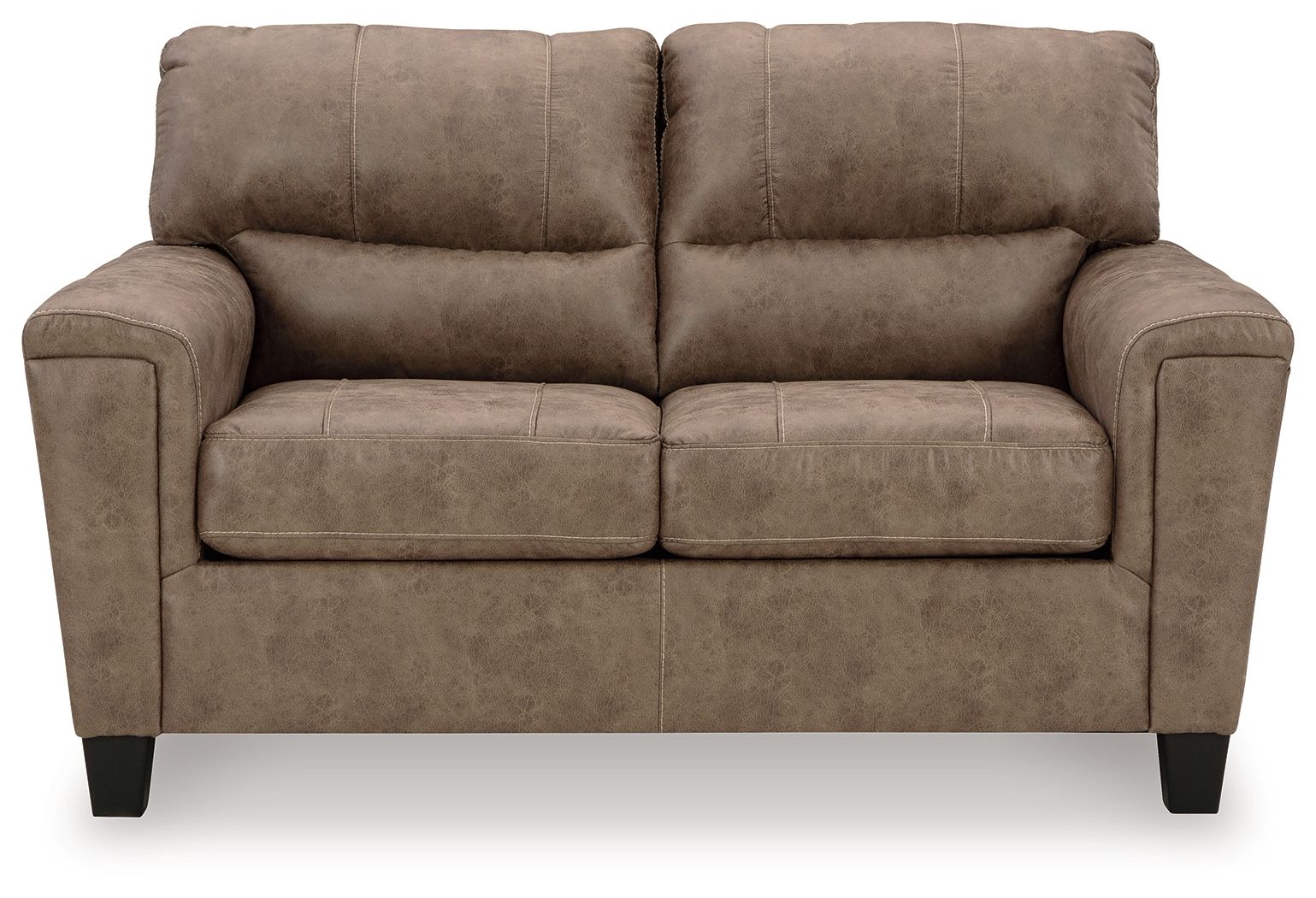 Ashley Furniture Navi - 3 Pc. - Sofa, Loveseat, Rocker Recliner - Fossil - Image 6