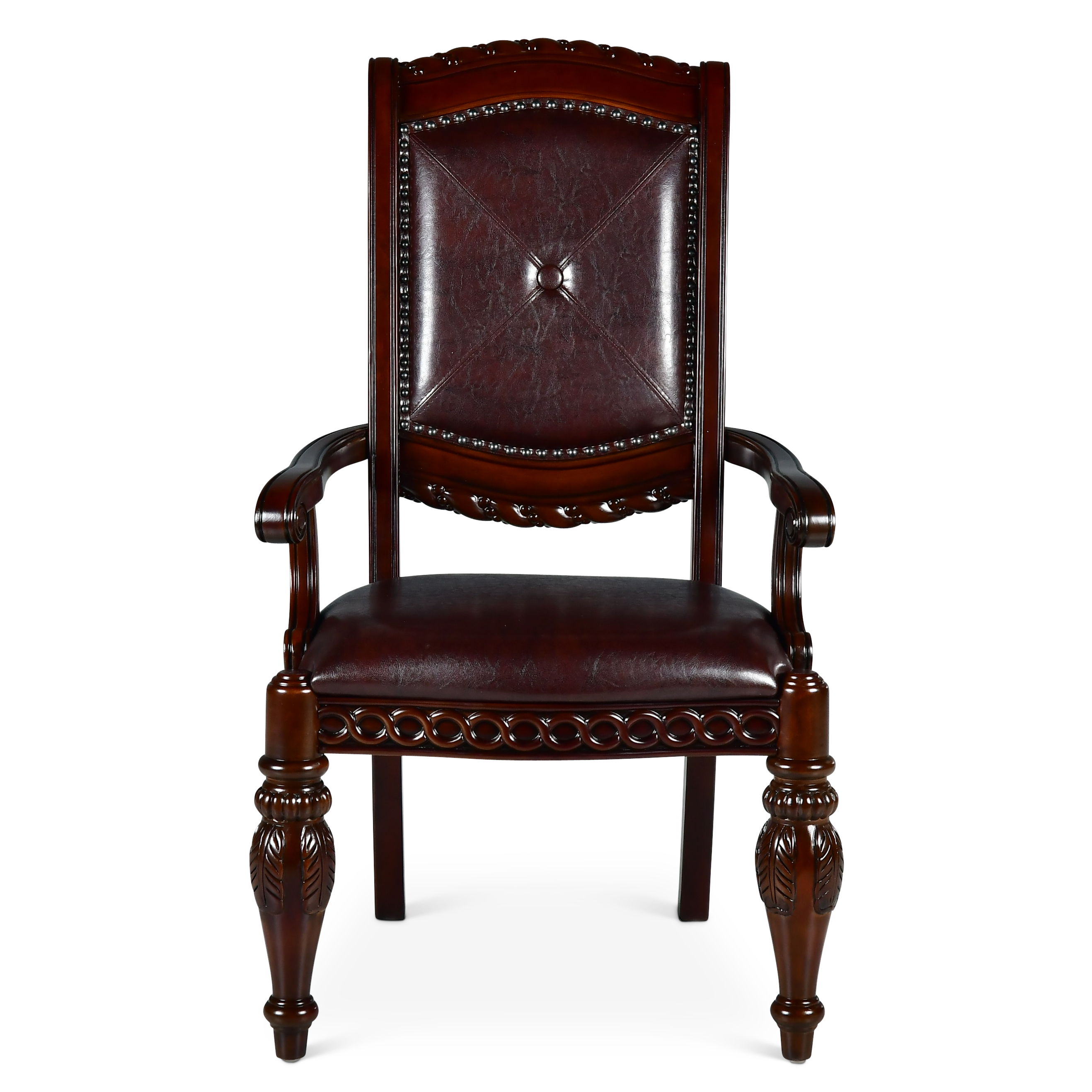 Antoinette - Arm Chair - Dark Brown