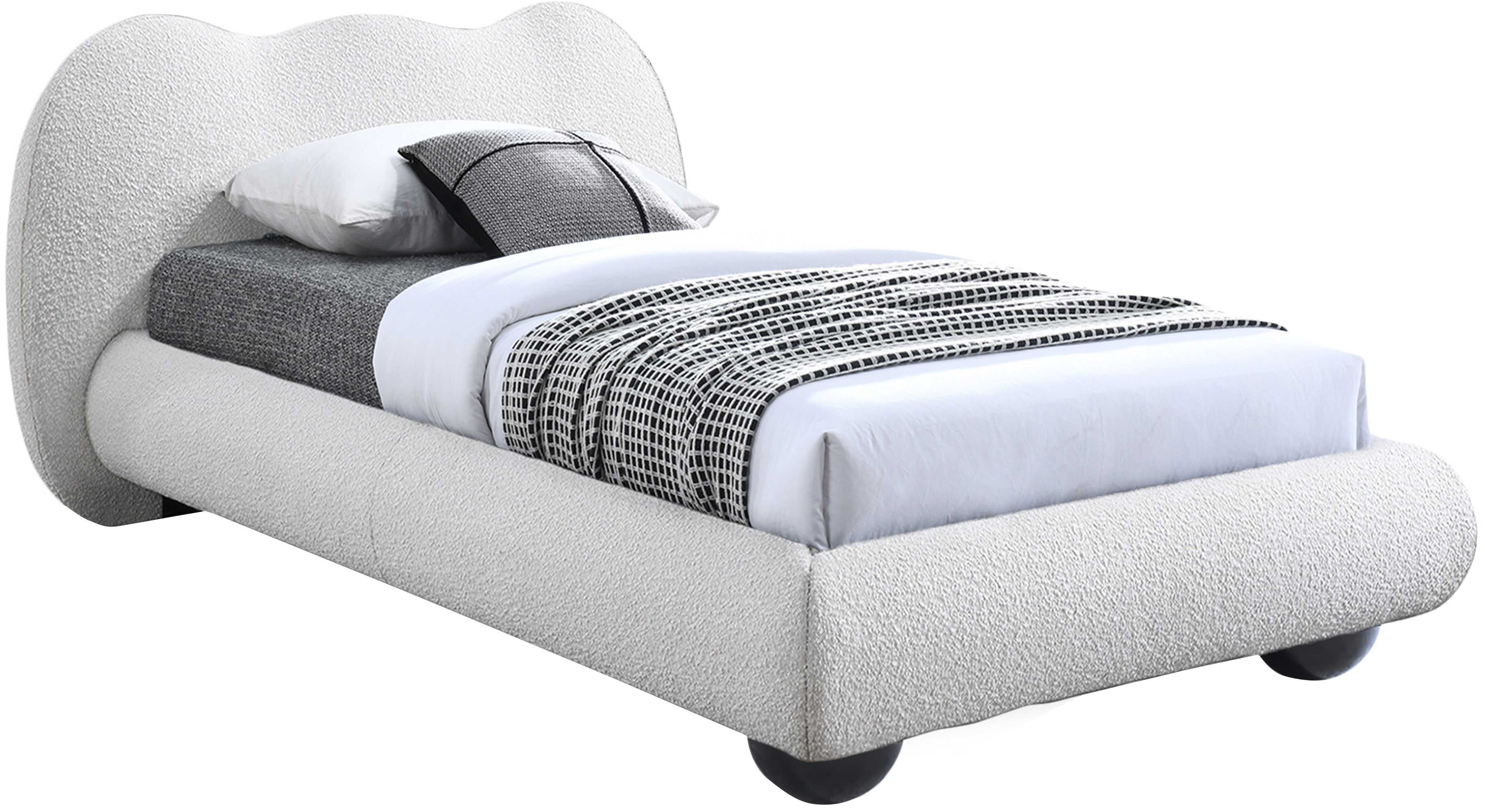 Hyde - Twin Bed - Cream