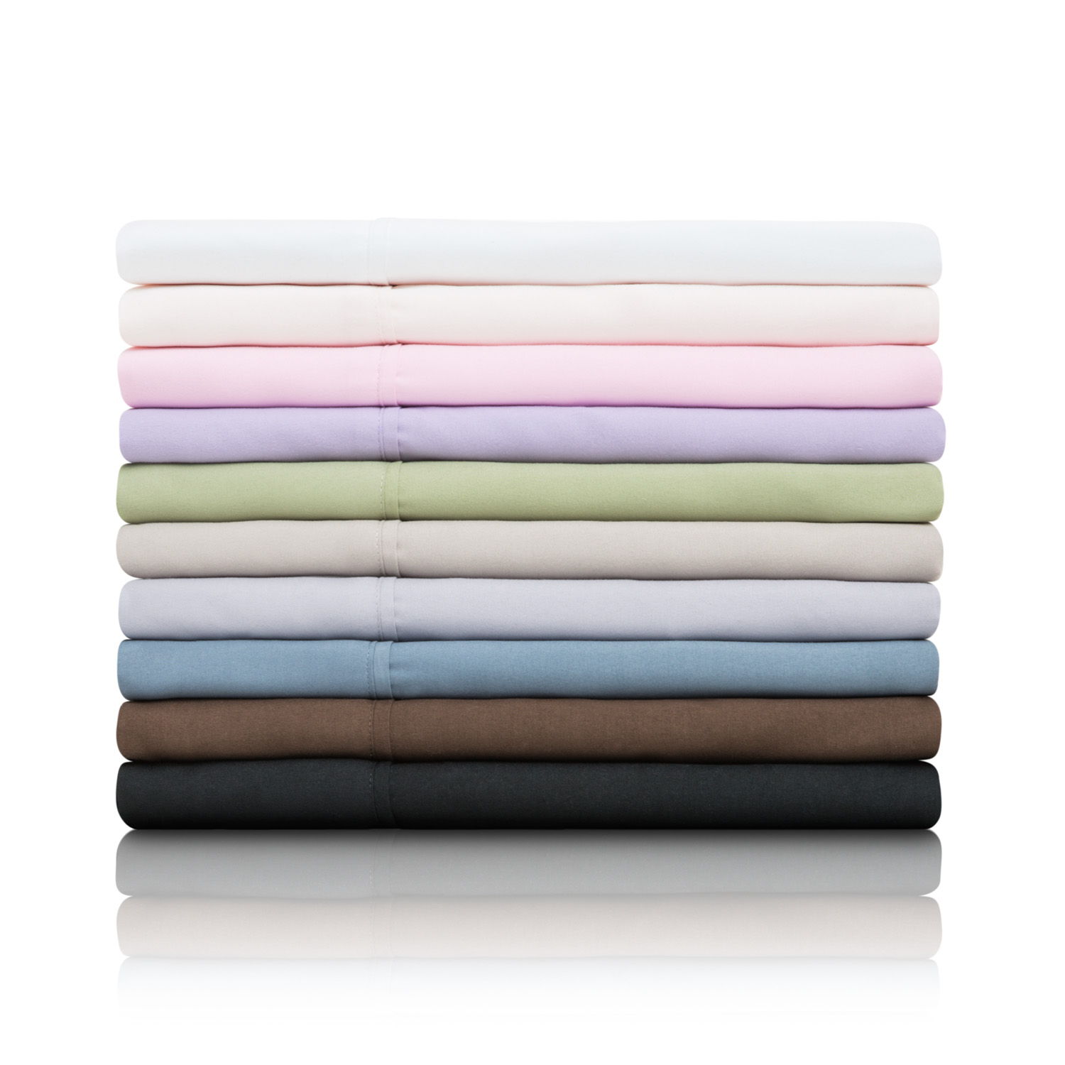 Brushed Microfiber - California King Bed Sheet - Beige Image