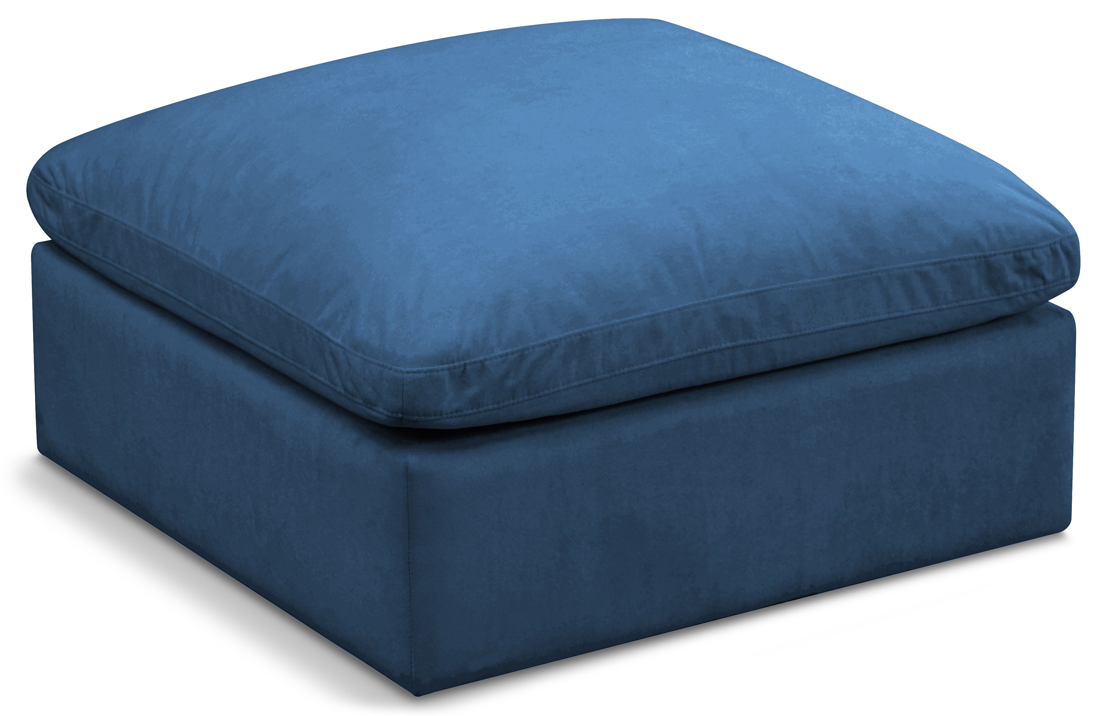 Plush - Ottoman - Navy