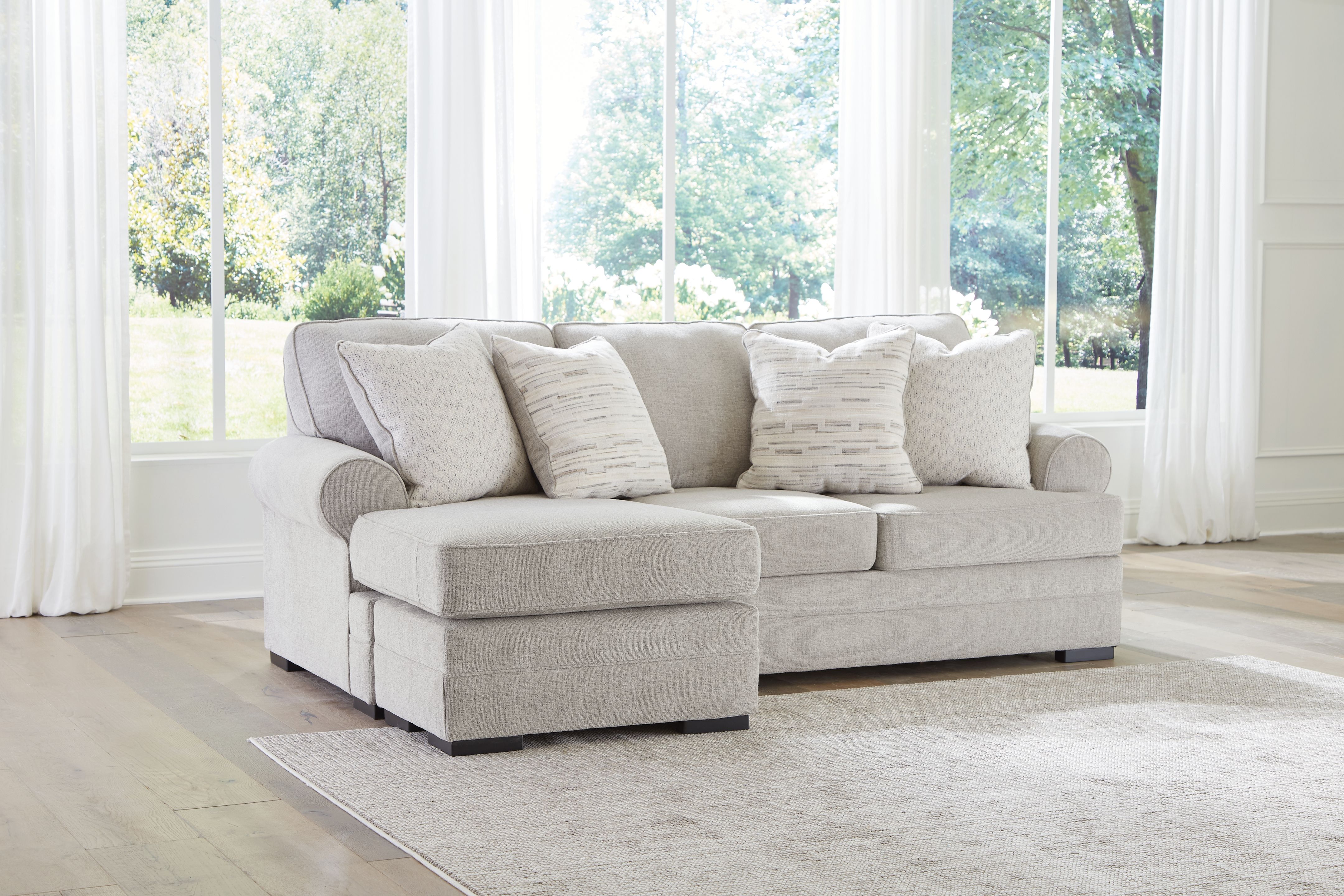 Ashley Furniture Eastonbridge - Sofa Chaise - Shadow - Image 8