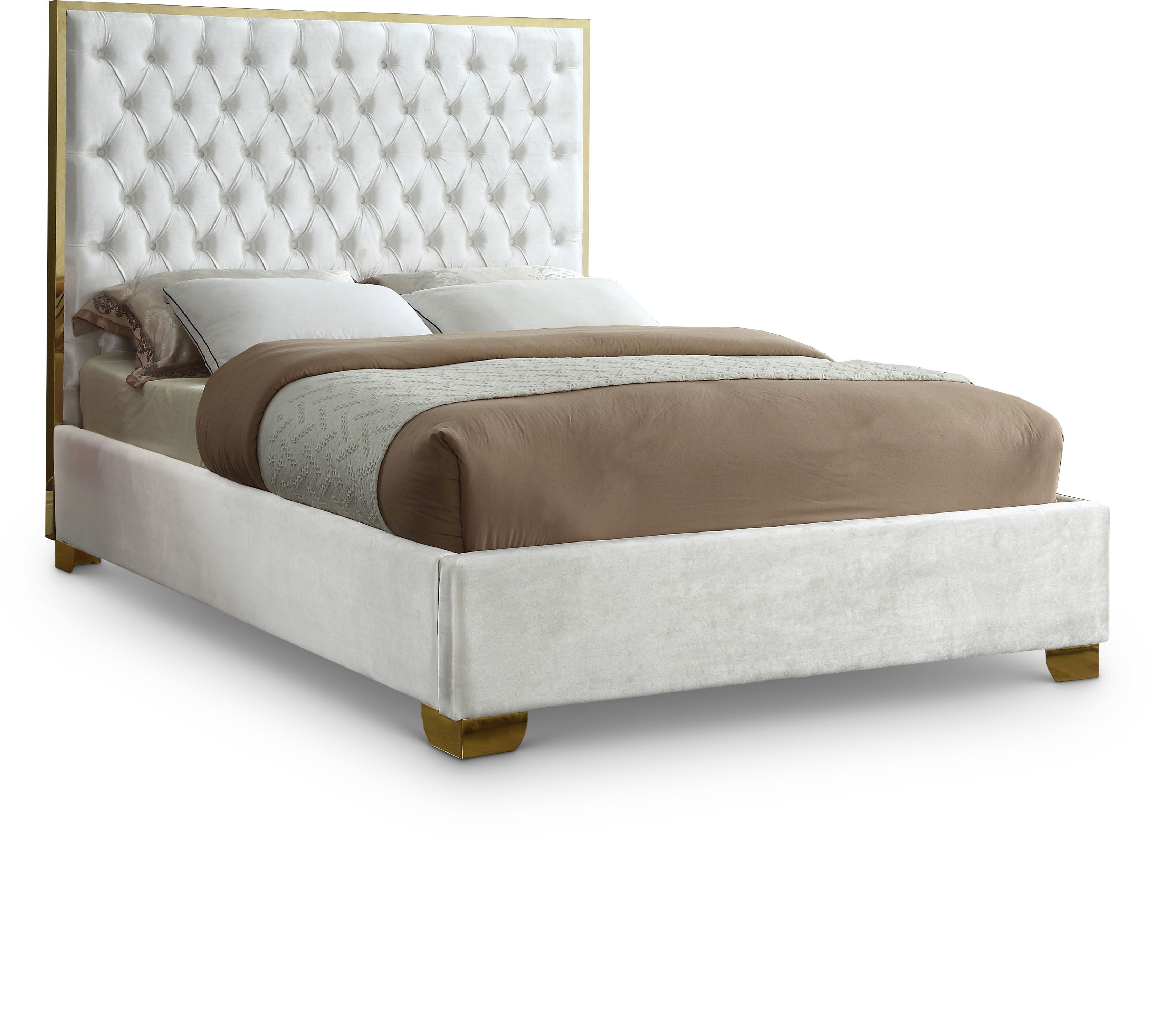Lana - King Bed - White