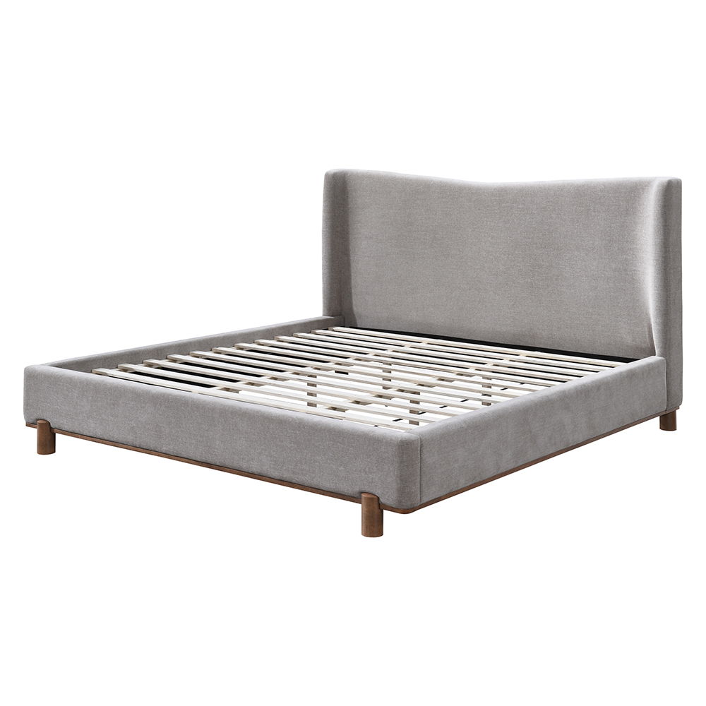 Melbourne - Queen Bed - Gray, gray, view 2