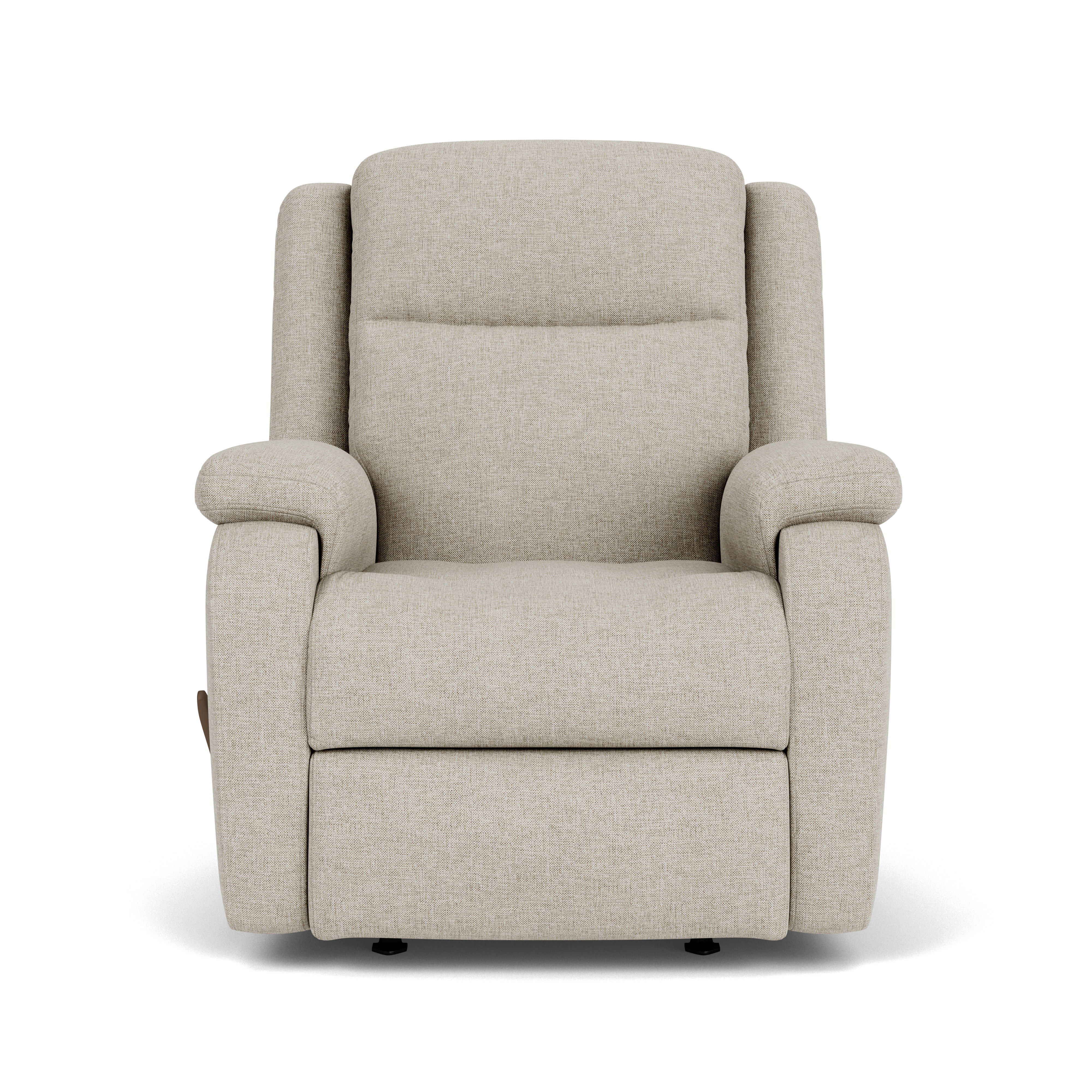 Magnus - Transitional Fabric Recliner, gray, view 4