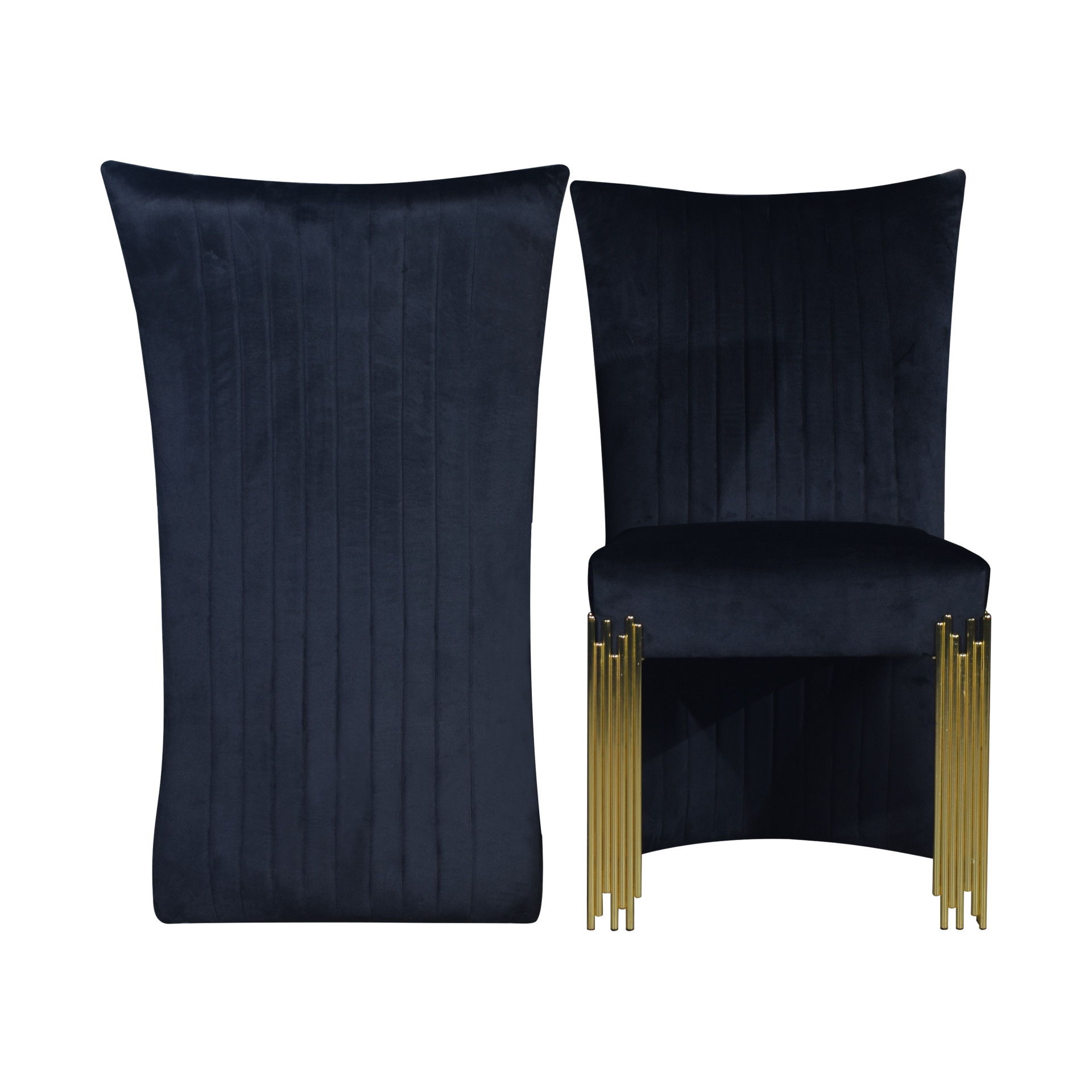 Empire - Dining Chair (Set of 2) - Black, black, view 6