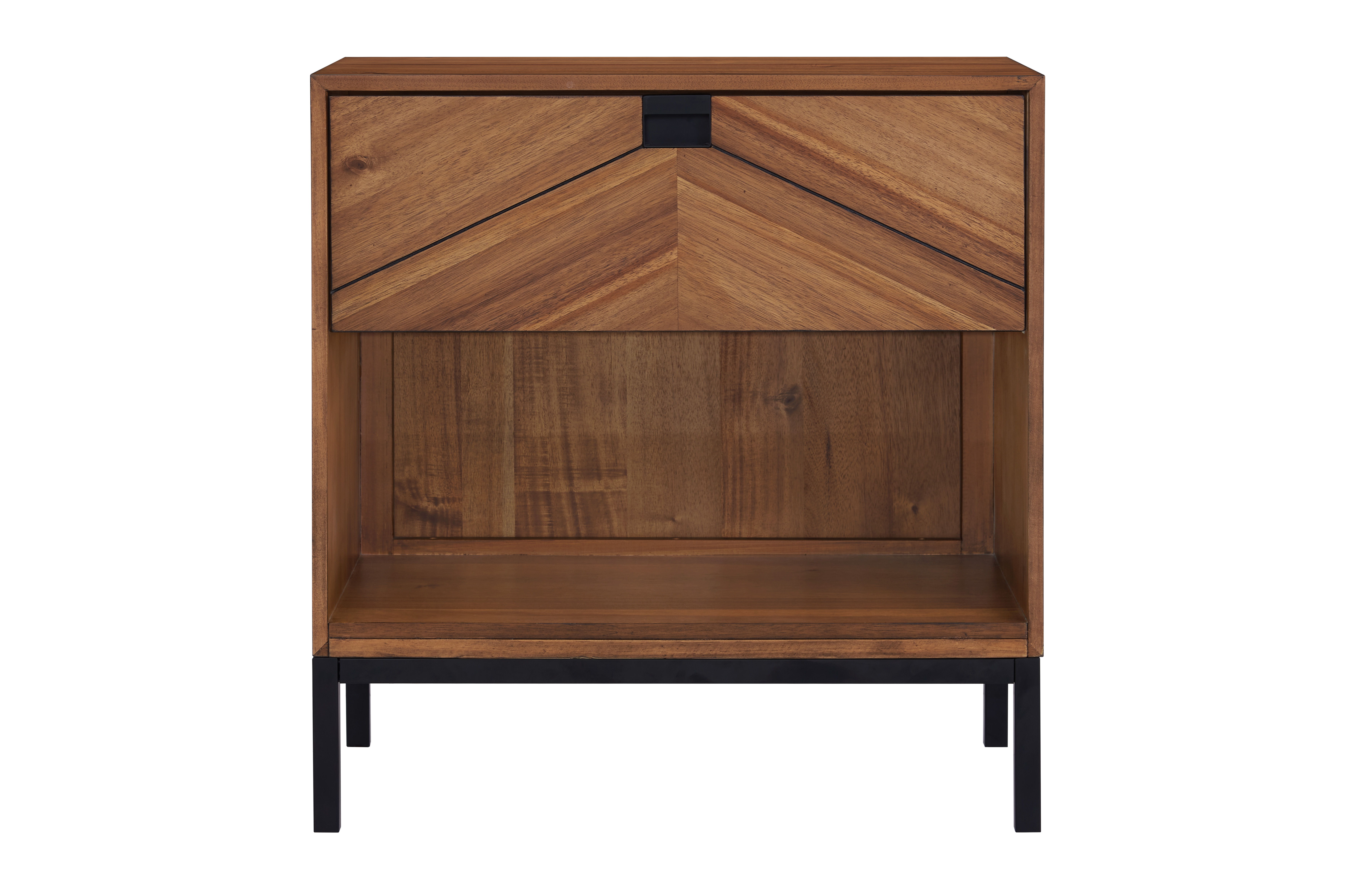 Astoria - Nightstand - Natural Herringbone Image