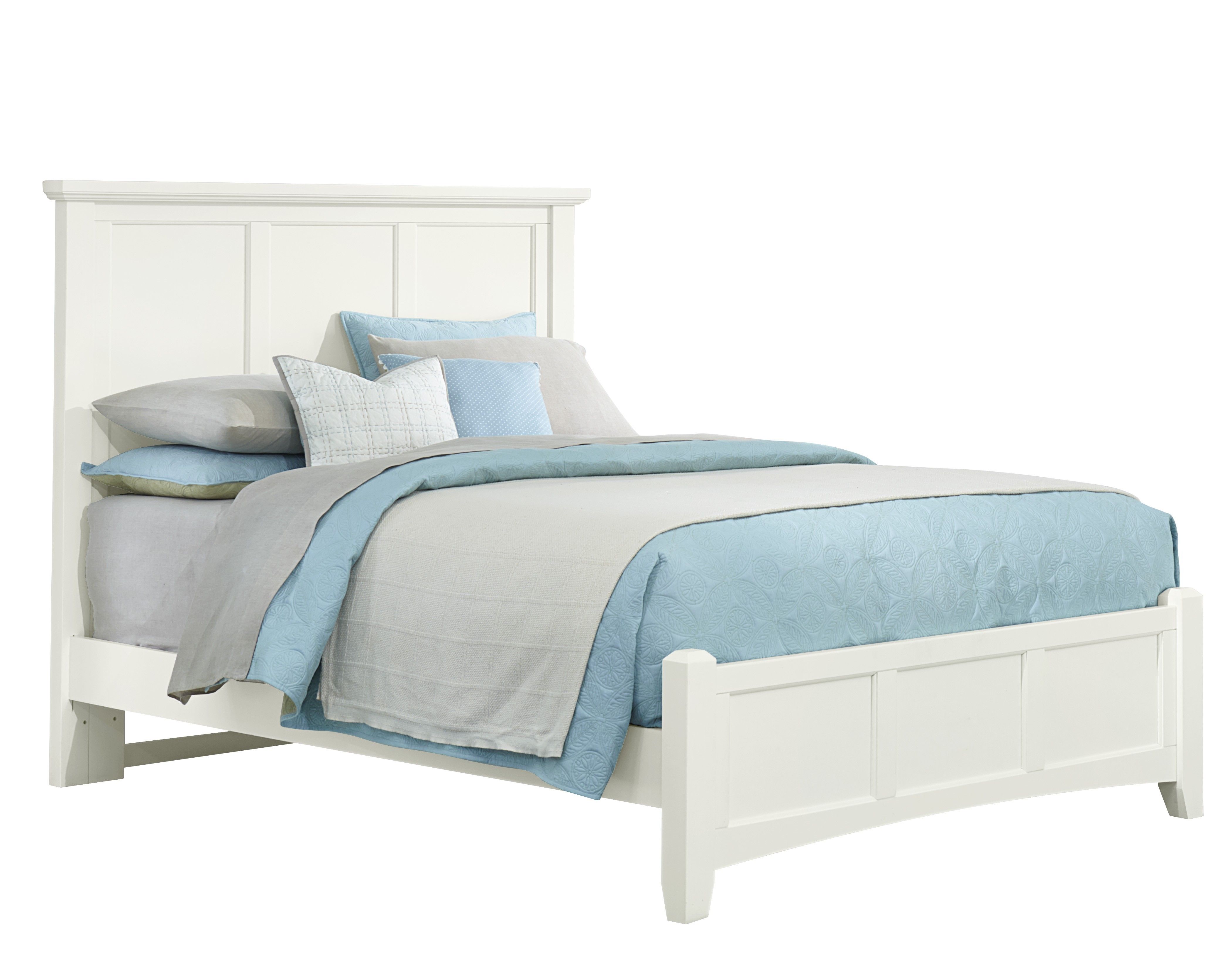 Bonanza - California King Mansion Bed - White Image
