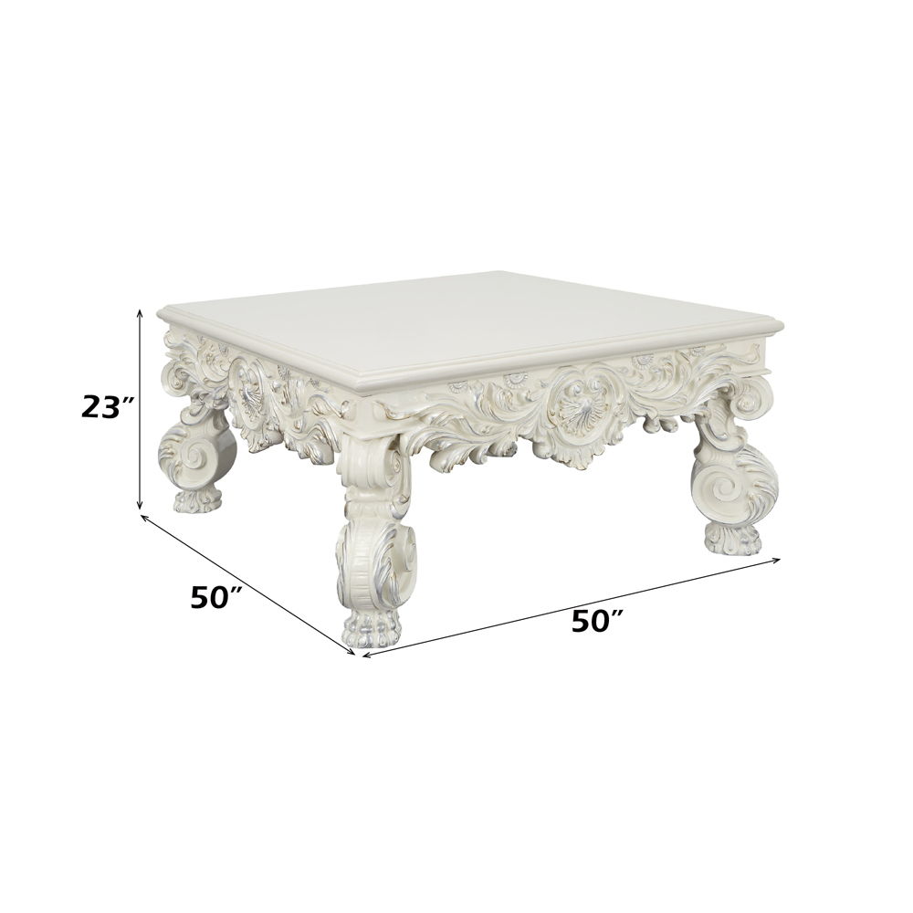 Adara - Coffee Table - Antique White, beige, view 5