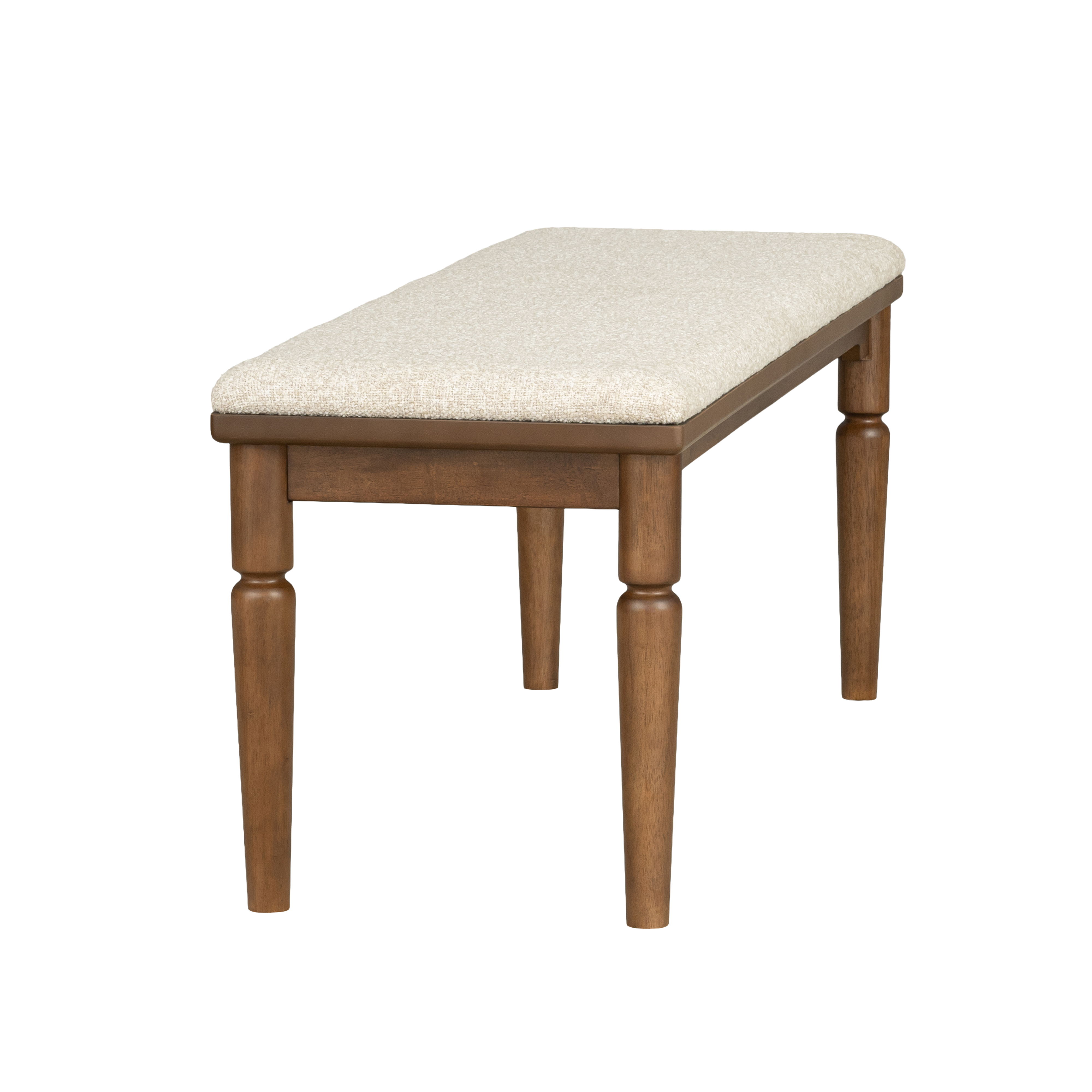 Azalea - Bench - Walnut, dark brown, view 3