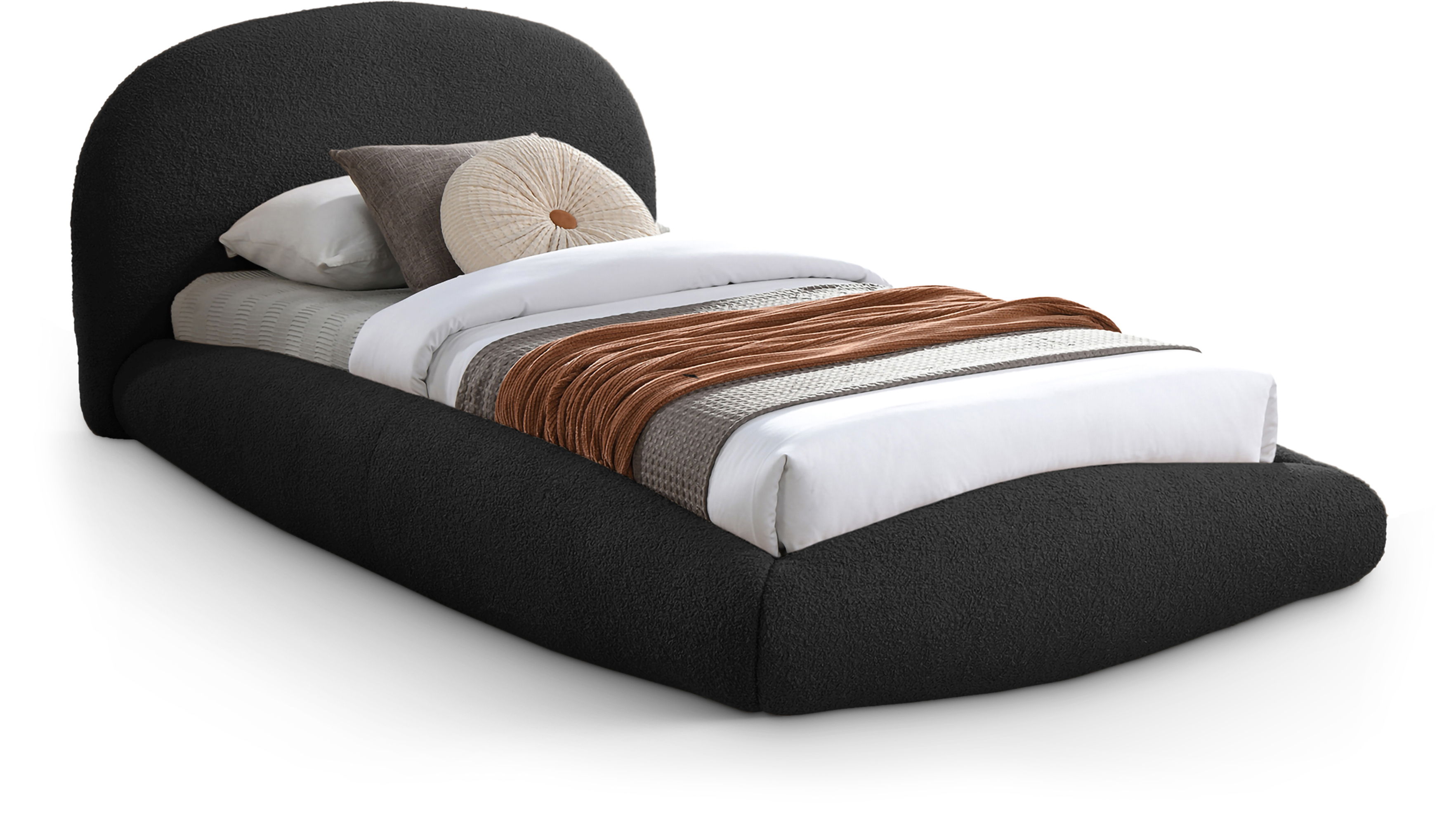 Genesis - Twin Bed - Black