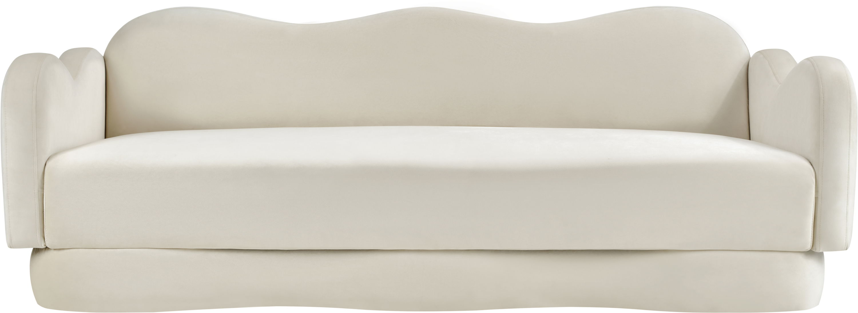 Bloom - Velvet Sofa - Cream