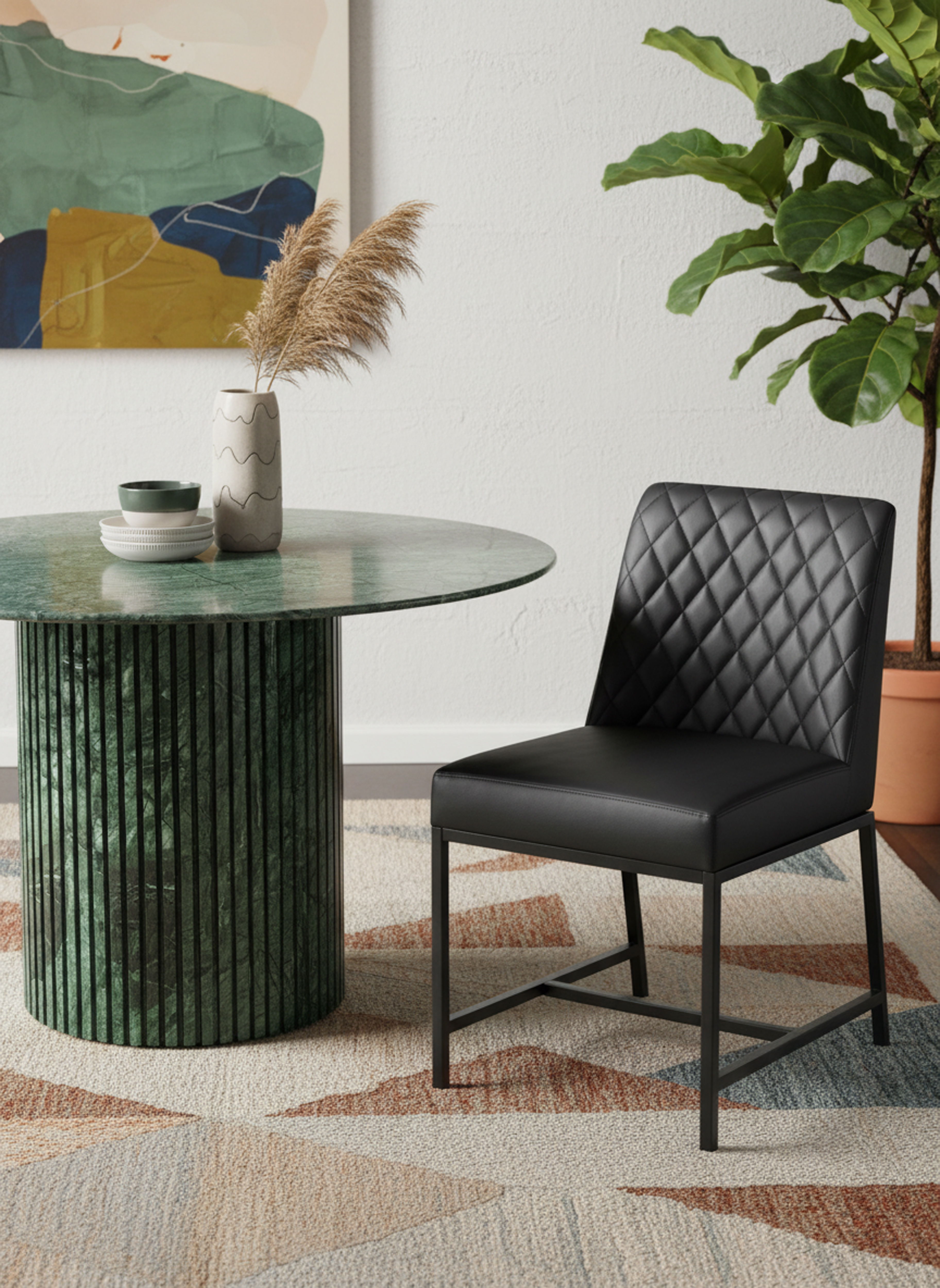 Genoa - Dining Table - Green