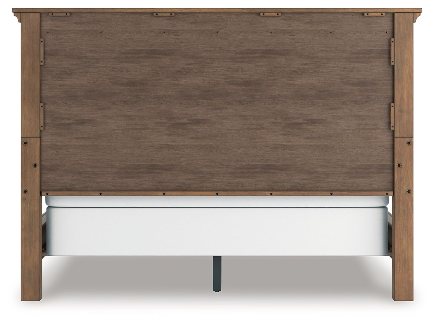Ashley Furniture Feddinger - California King Panel Bed - Medium Brown - Image 7
