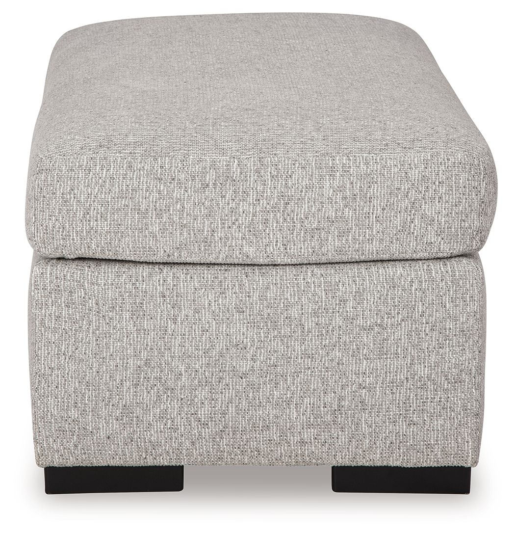 Ashley Furniture Evansley - Ottoman - Pewter - Image 4