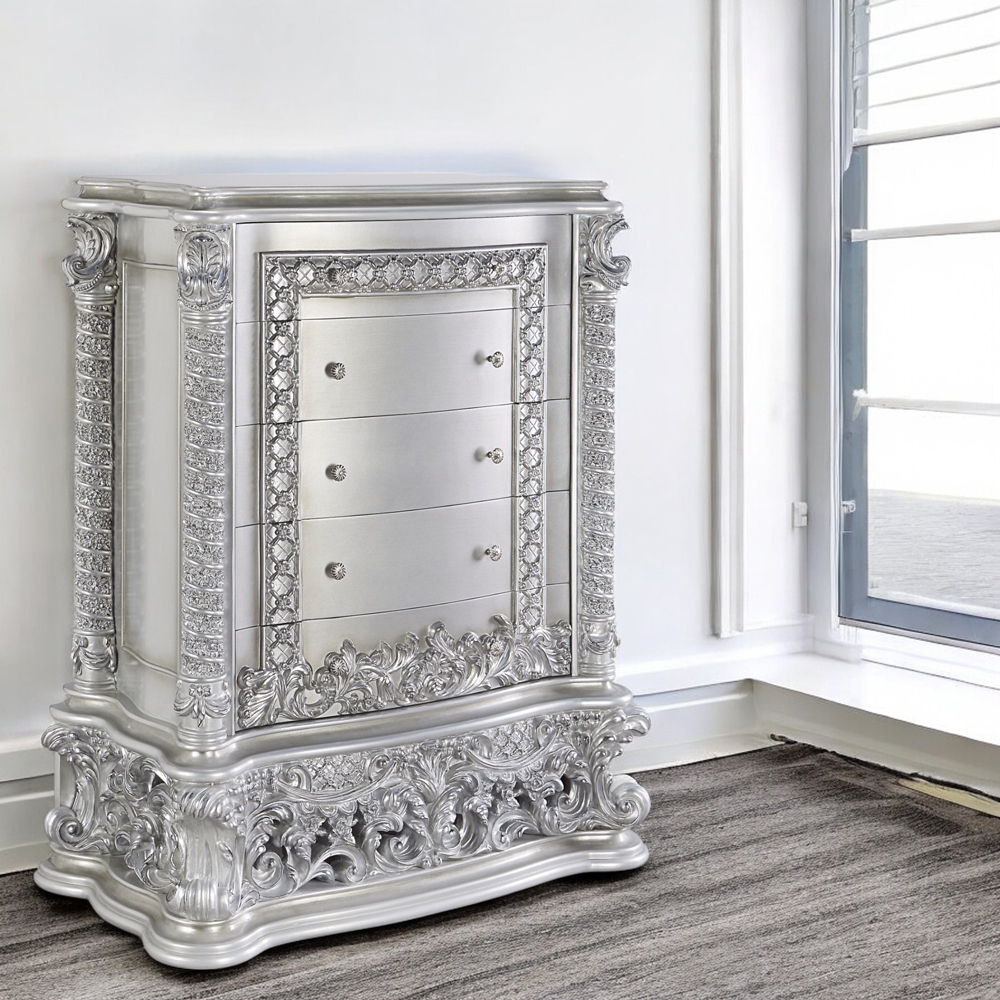 Valkyrie - Chest - Antique Platinum, silver