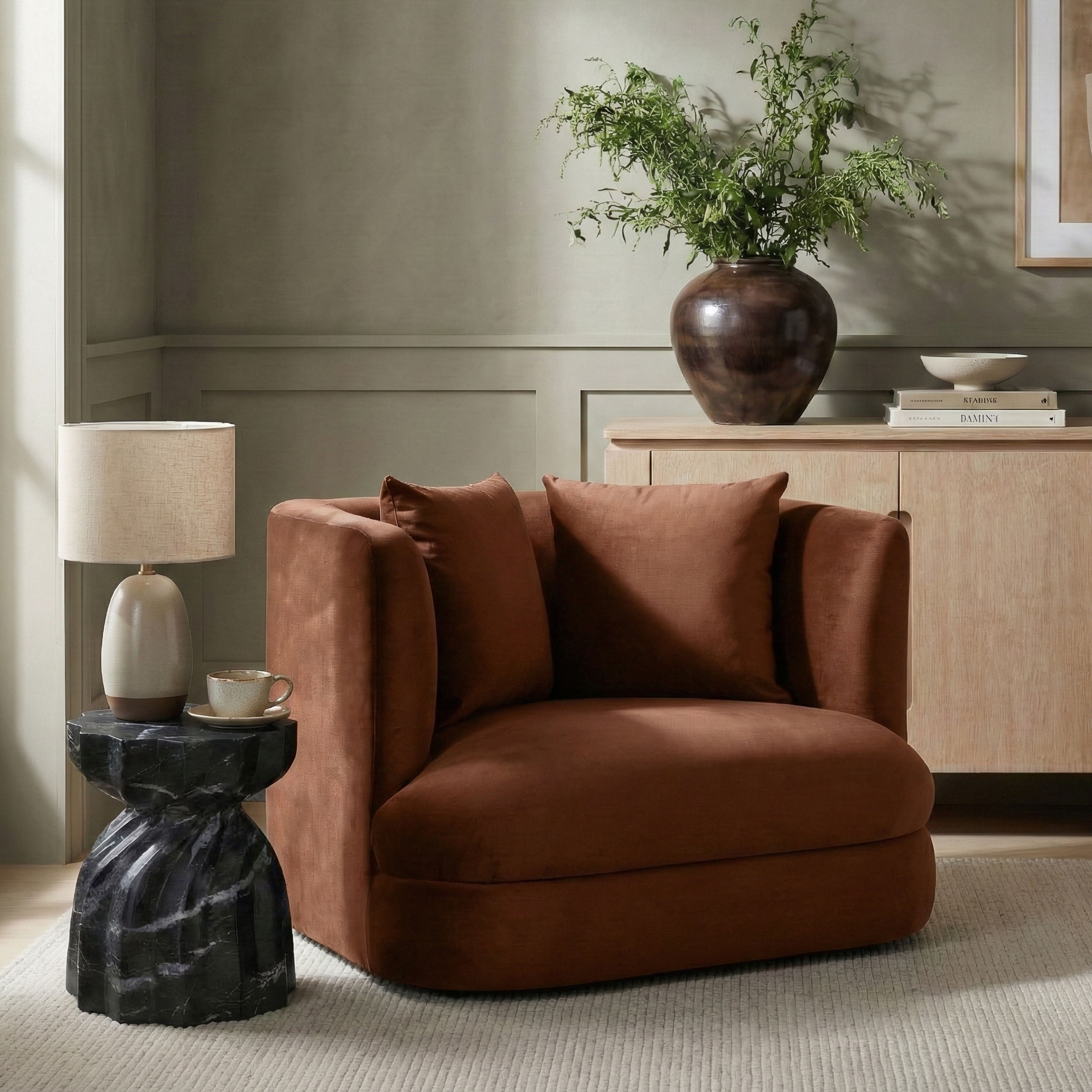 Alder - Chair - Cognac