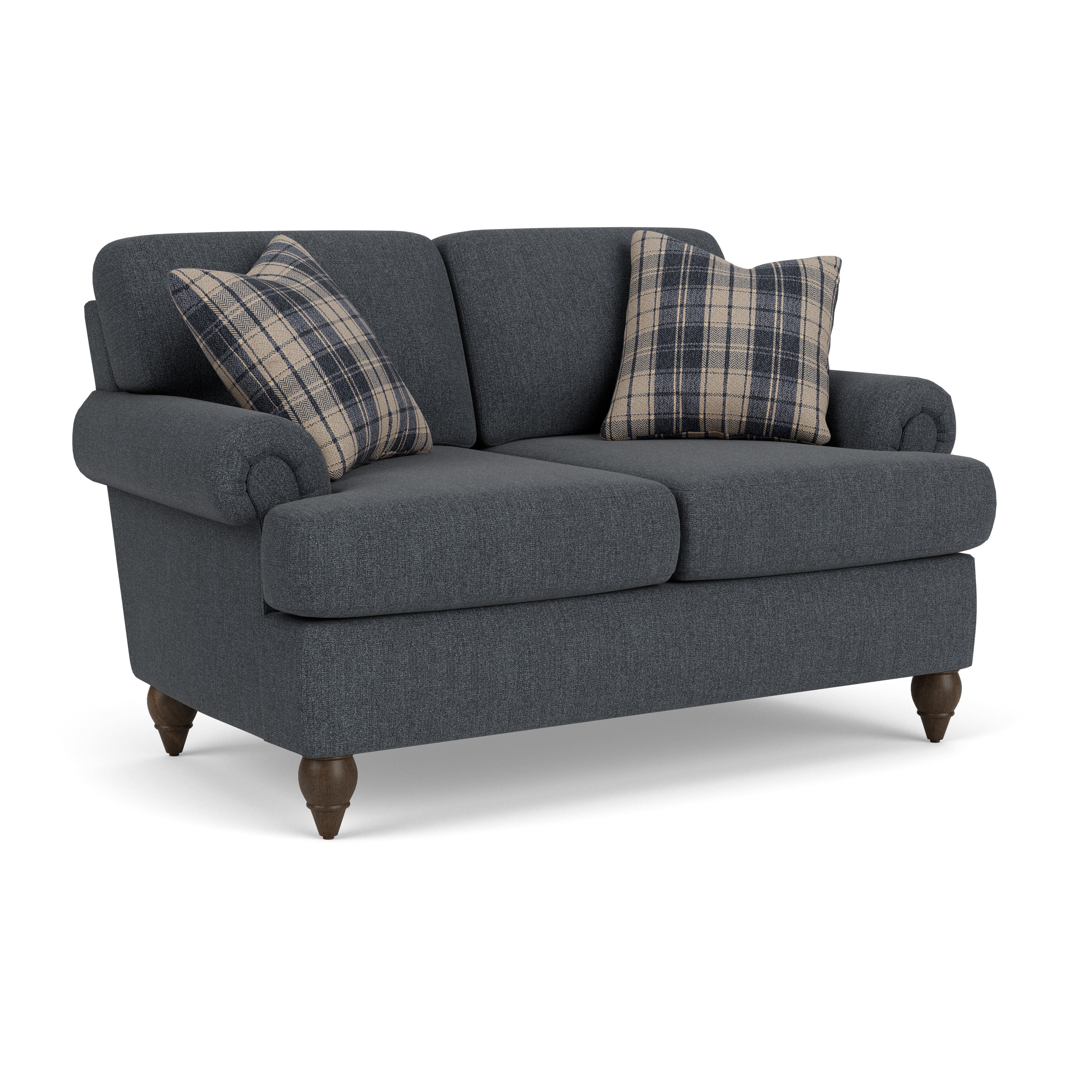 Moxy - 62" Loveseat, blue