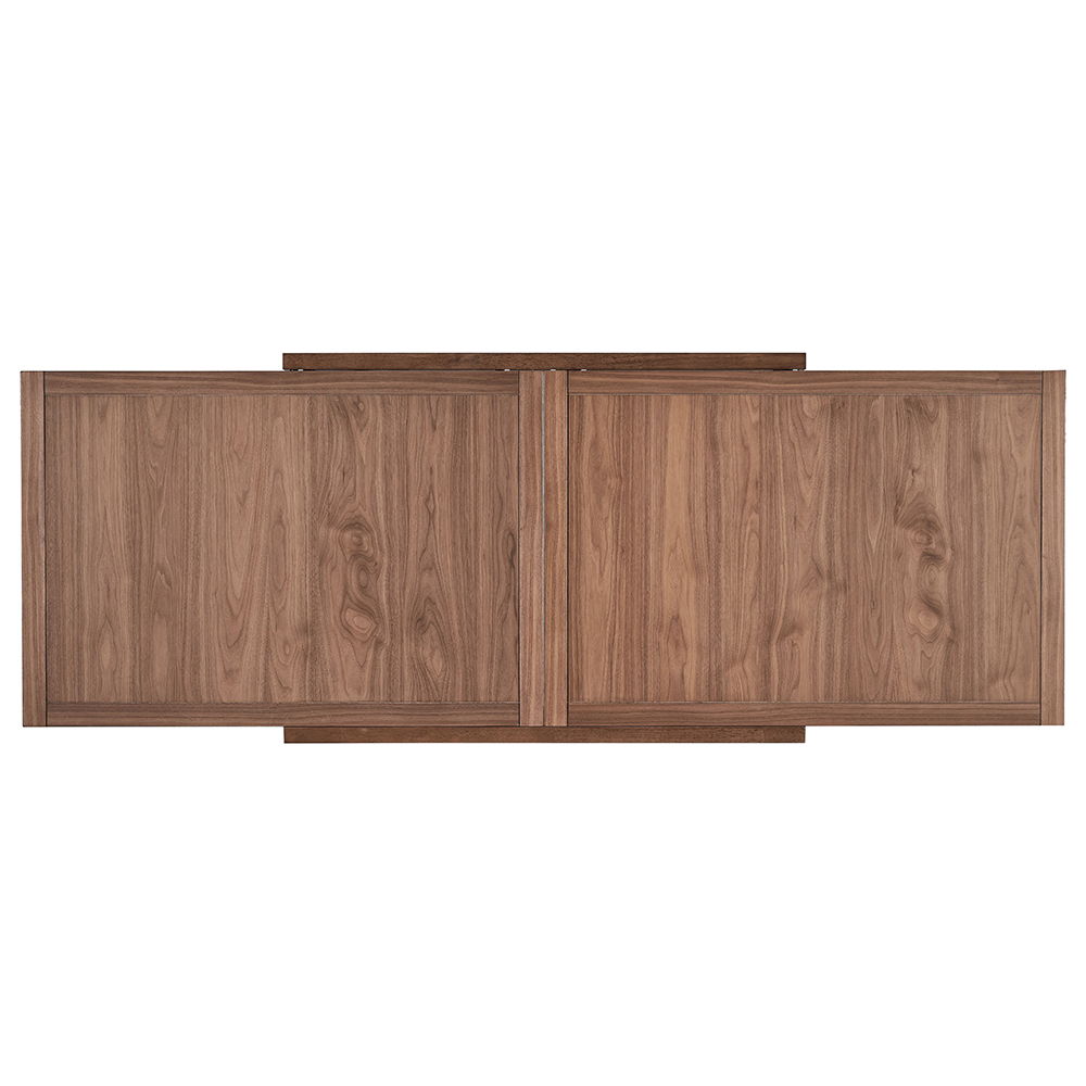 Mayah - Dining Table - Walnut, dark brown, view 5