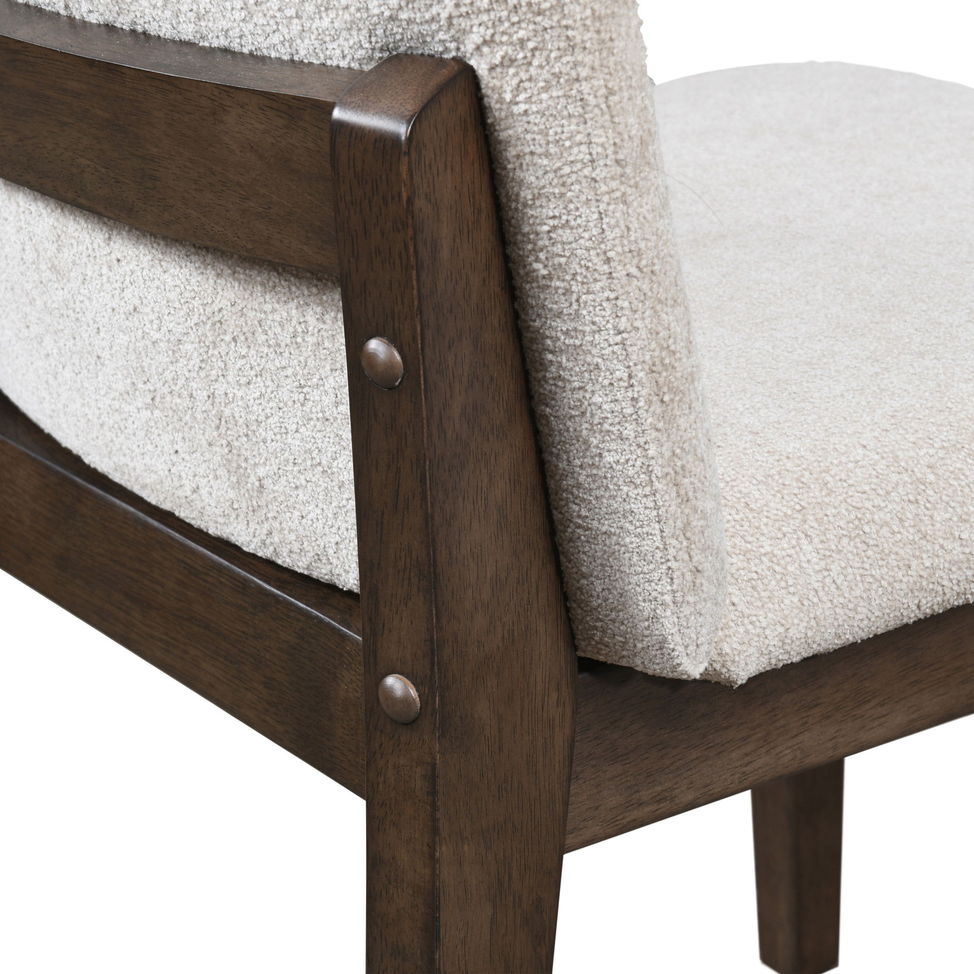 Kody - Upholstered Dining Chair (Set of 2) - Cream, beige, view 5