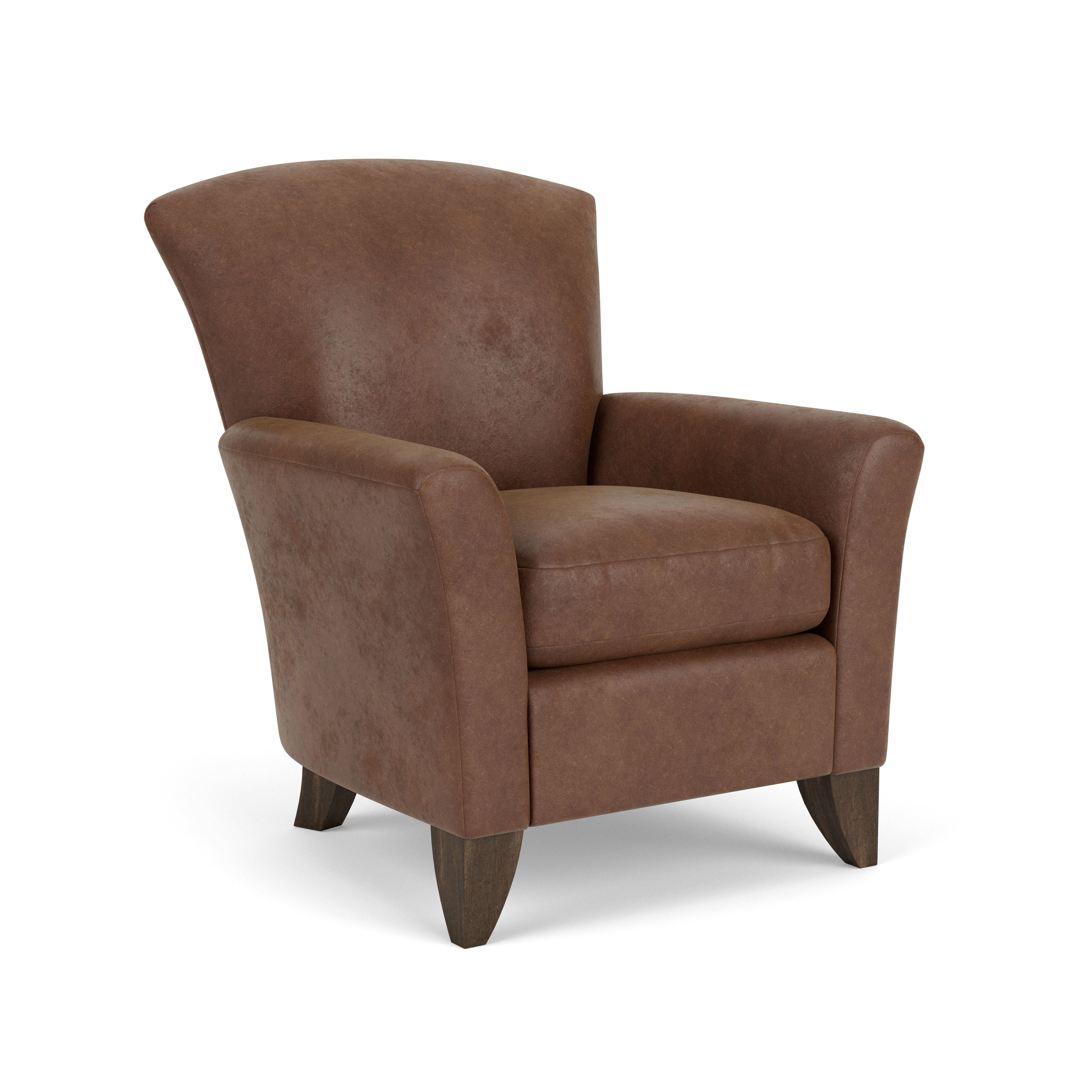 Jupiter - Fabric Chair, dark brown